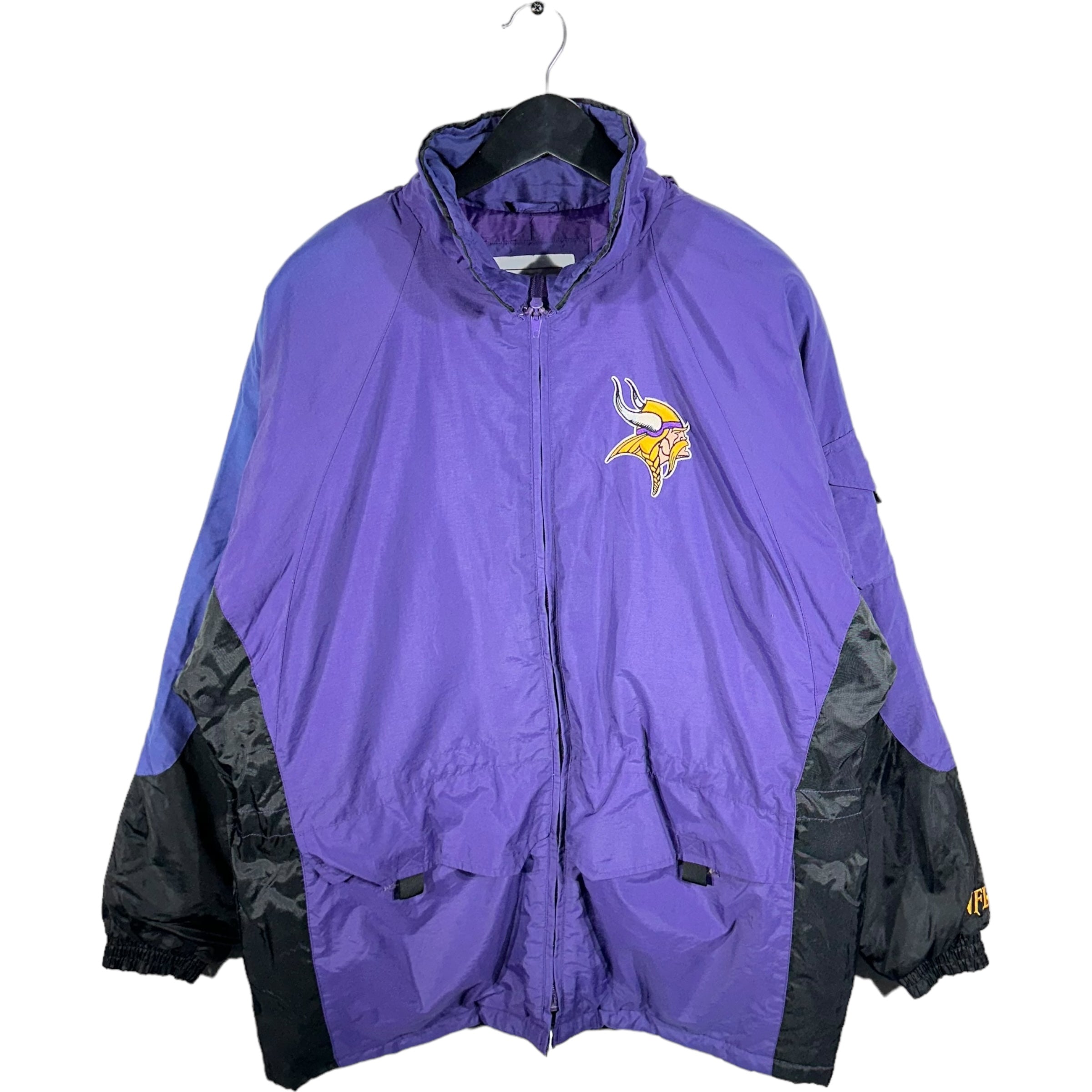 Vintage Minnesota Vikings Hoodie Jacket