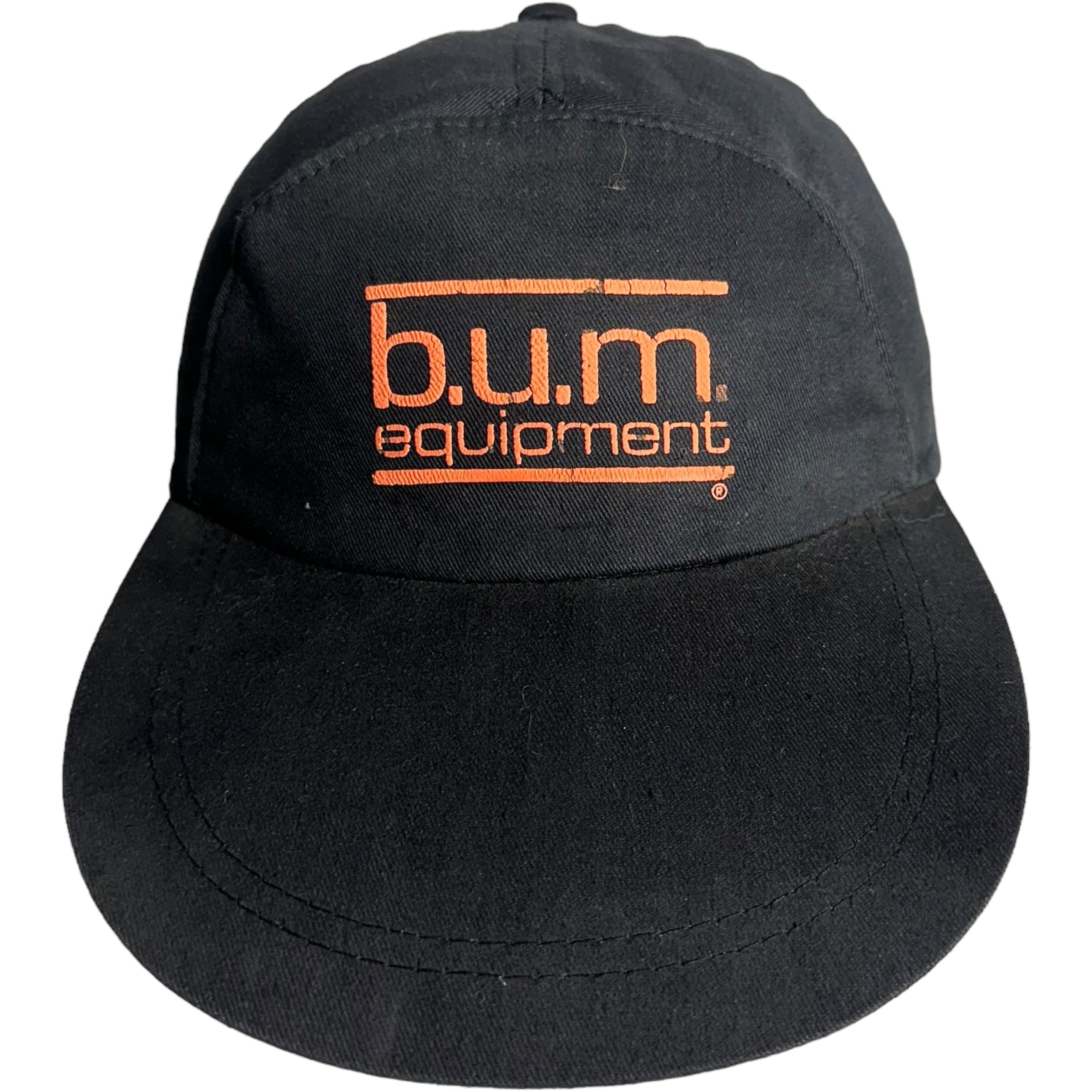 Vintage B.U.M Equipment Elastic Strap Big Brim Hat