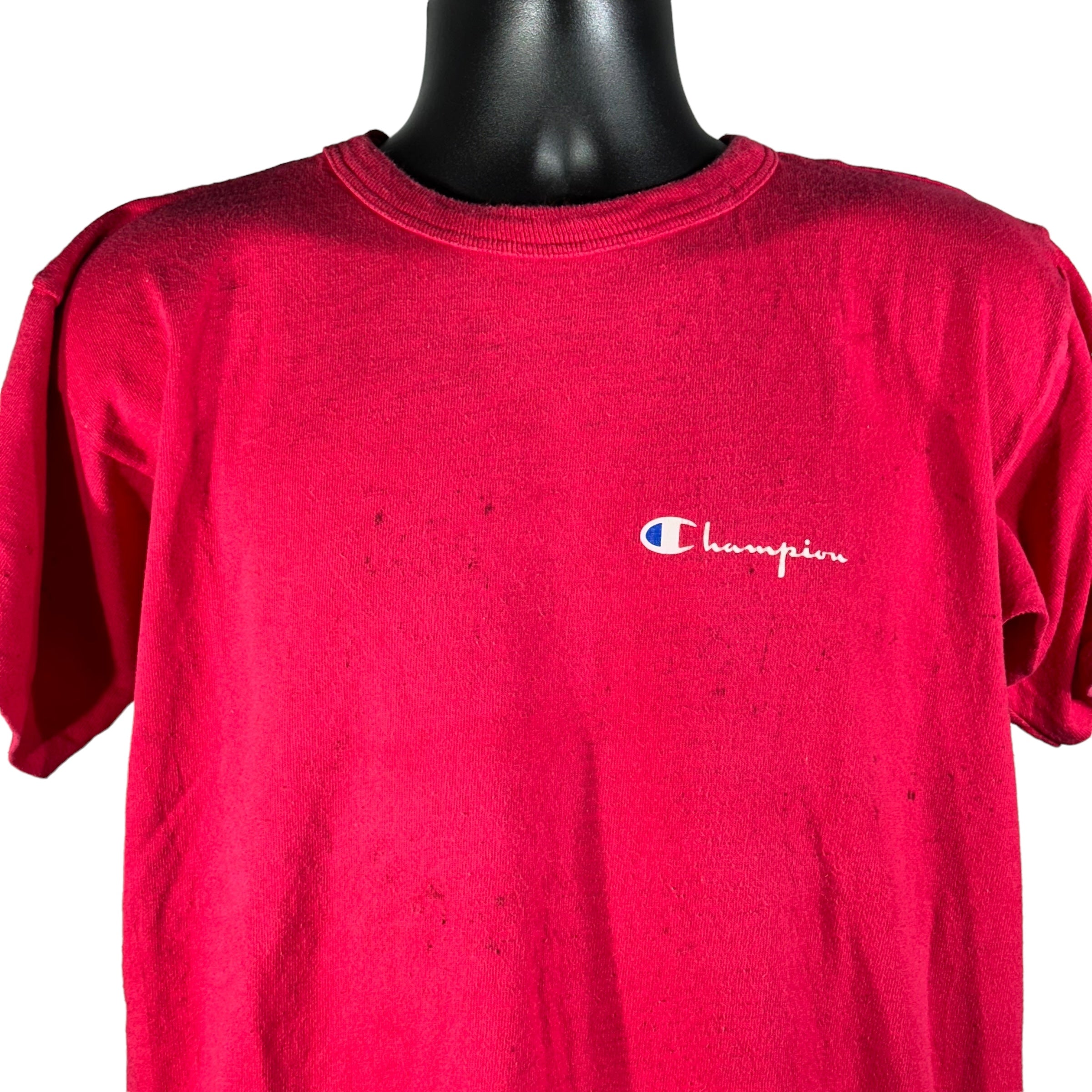 Vintage Champion Mini Logo Tee 90s