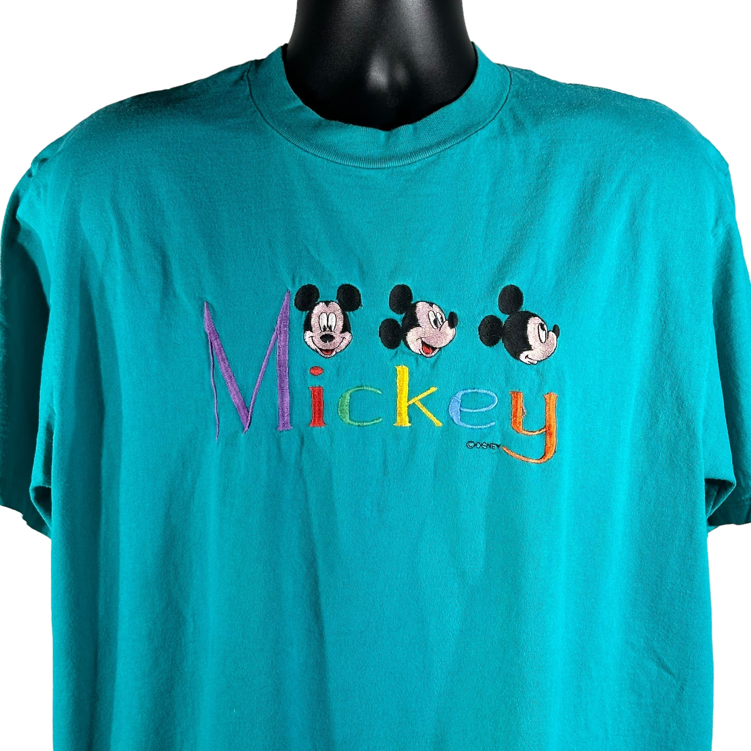 Vintage Disney Mickey Spellout Tee