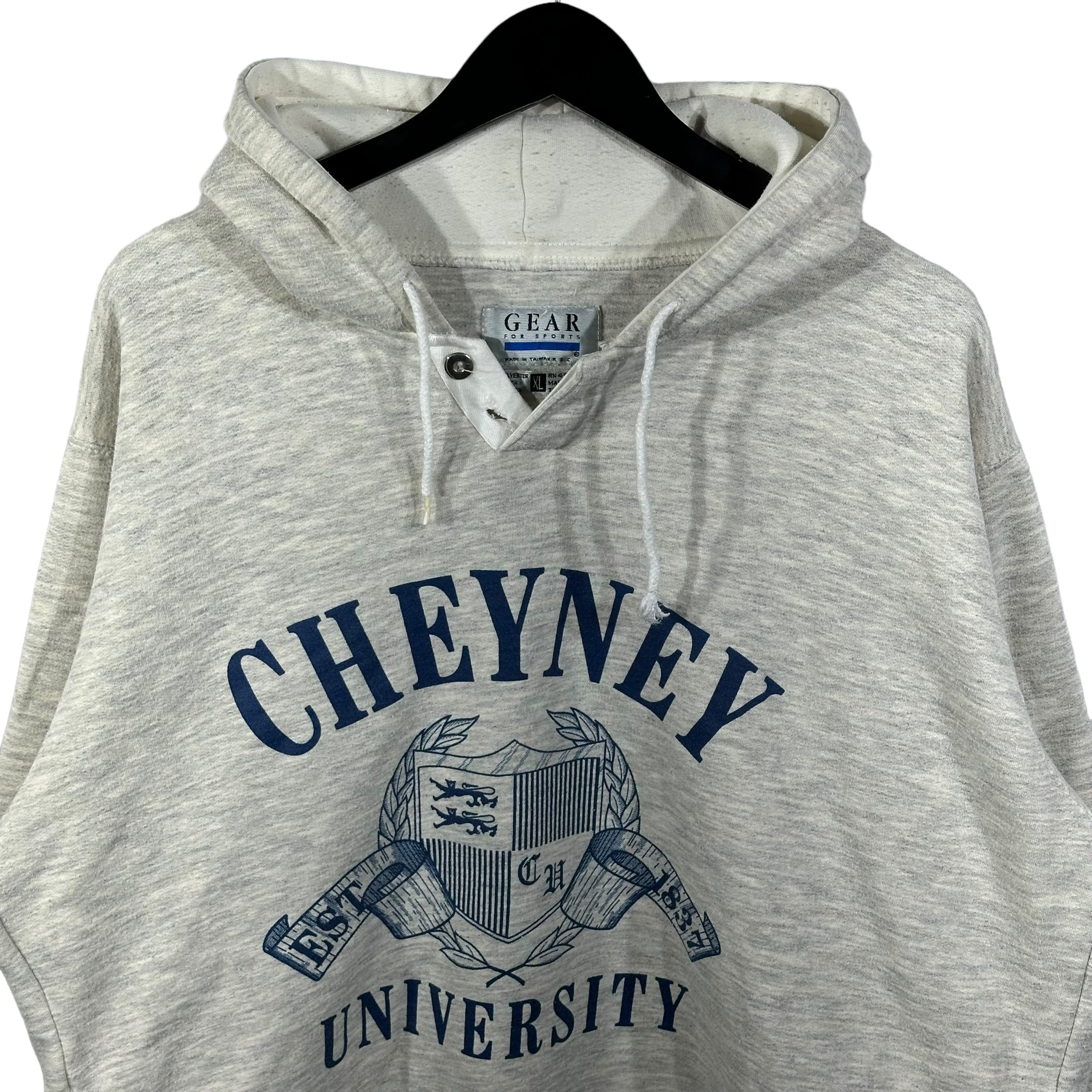 Vintage Cheney University Pocket Hoodie