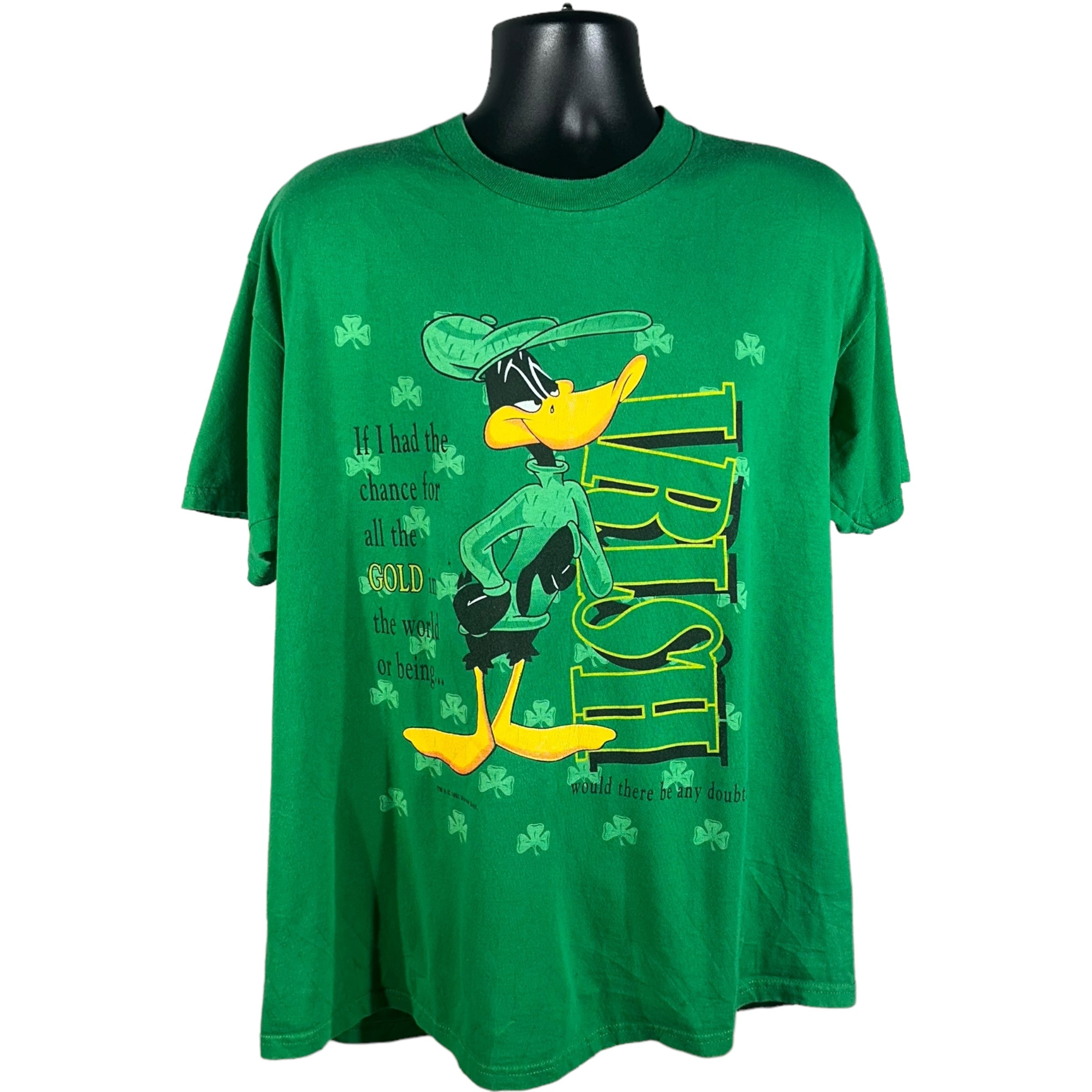 Vintage Daffy Duck "Proud To Be Irish" Tee