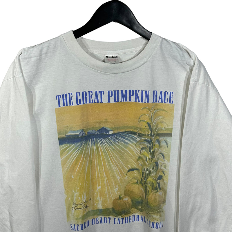 Vintage The Great Pumpkin Race Long Sleeve