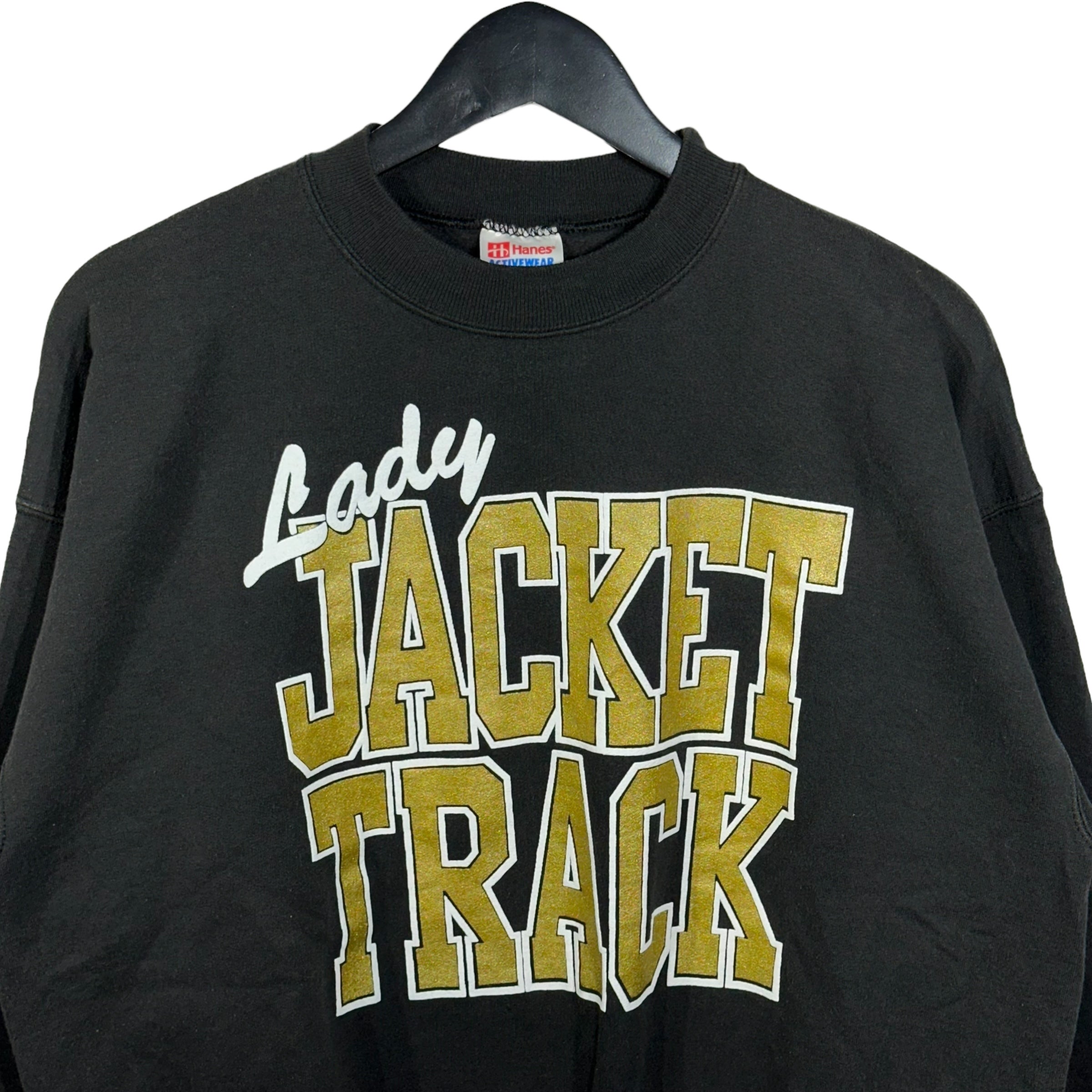 Vintage Lady Jacket Track Crewneck