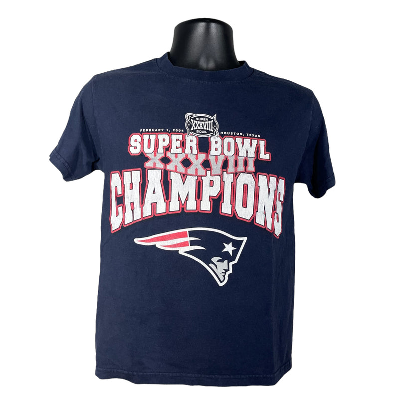 Vintage New England Patriots Superbowl 37 Champs Youth Tee 2000s