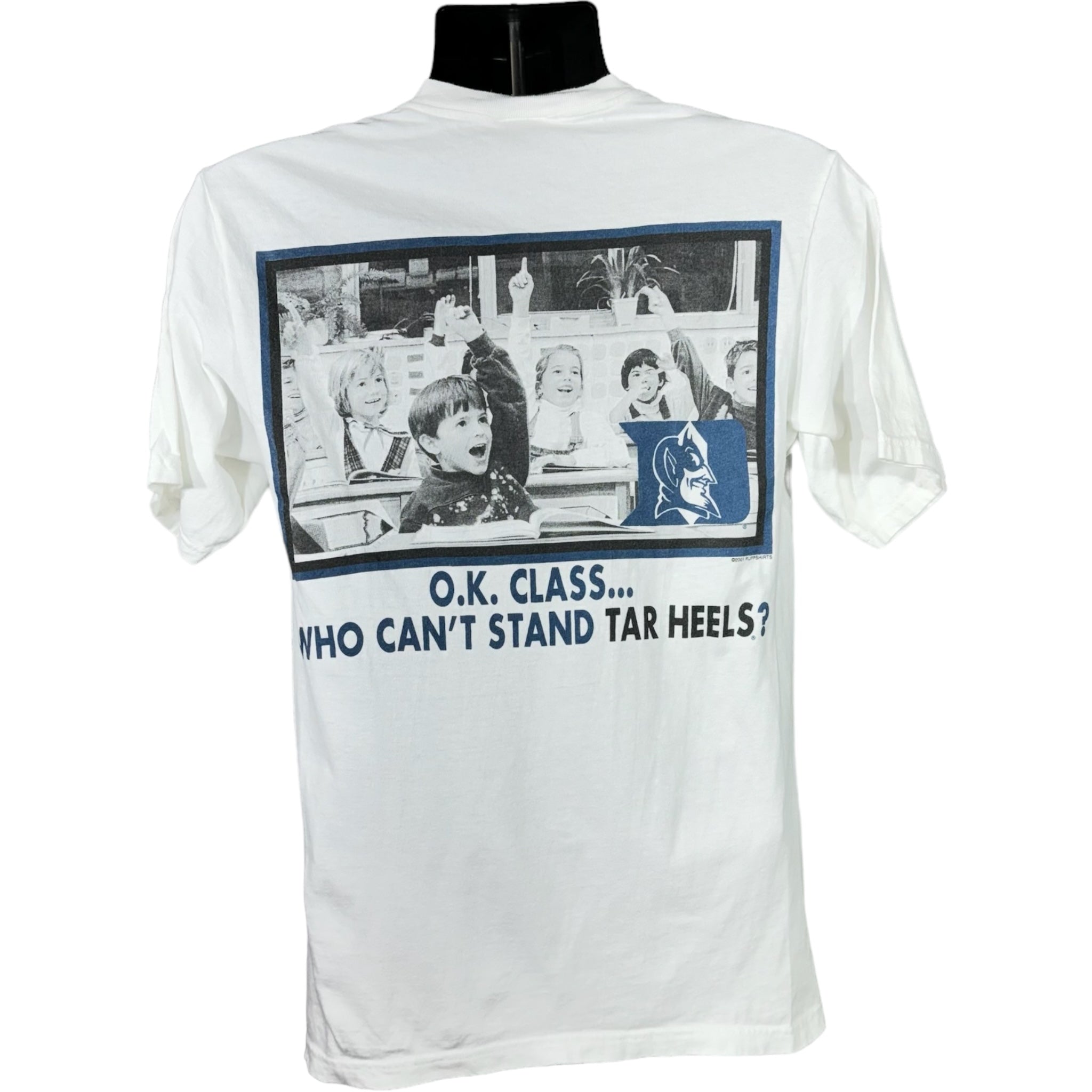 Vintage Duke vs. UNC Rivalry Parody Tee