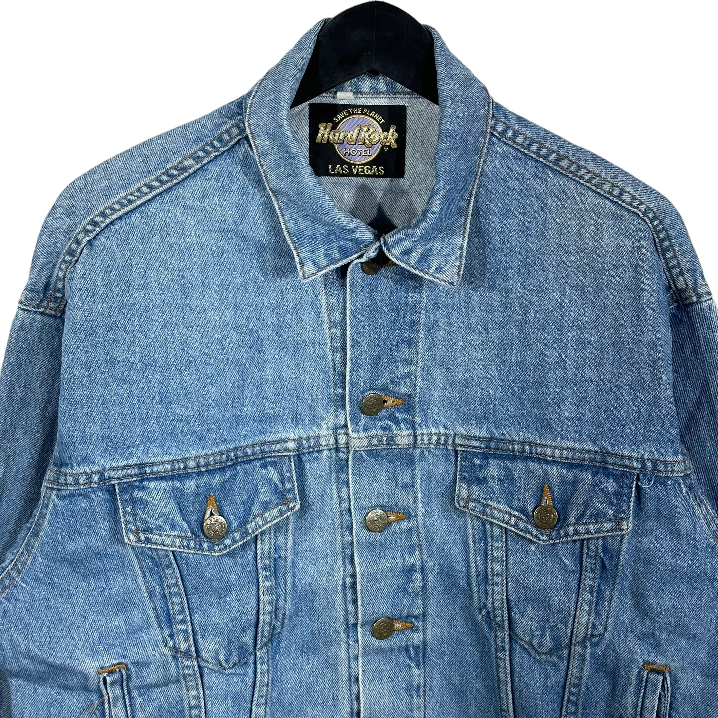 Vintage Hard Rock Hotel Las Vegas Denim Jacket