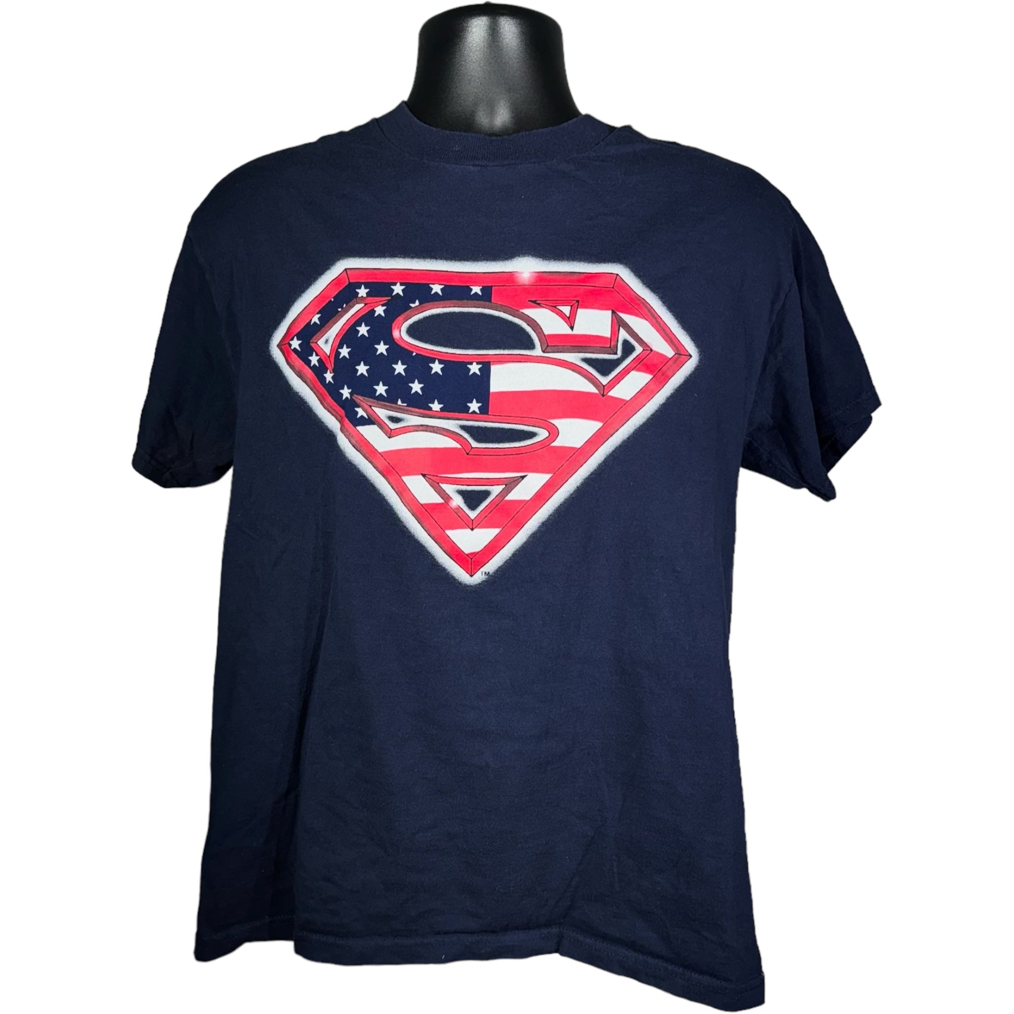 Vintage Superman American Flag Tee