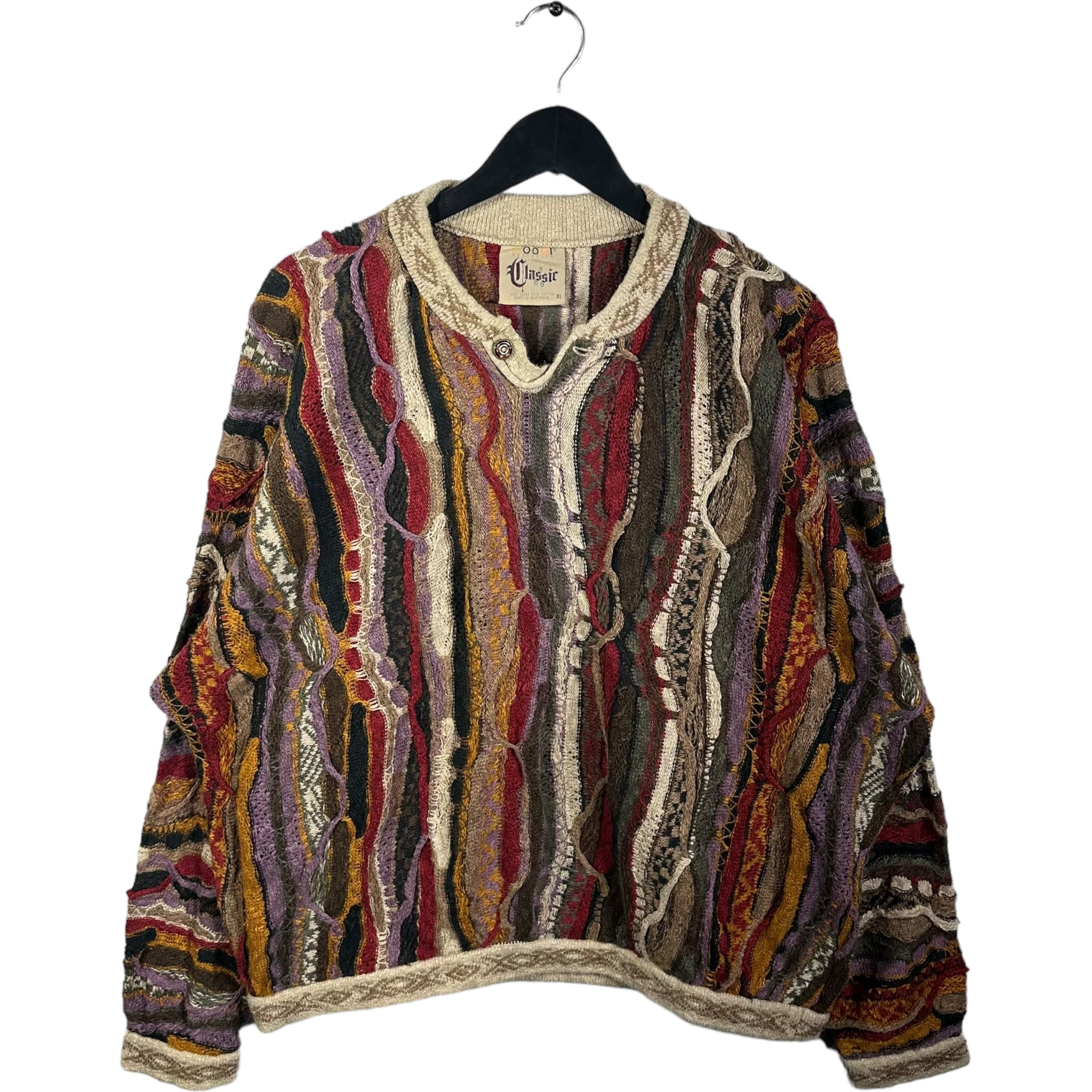 Vintage Coogi 3D Knit Sweater