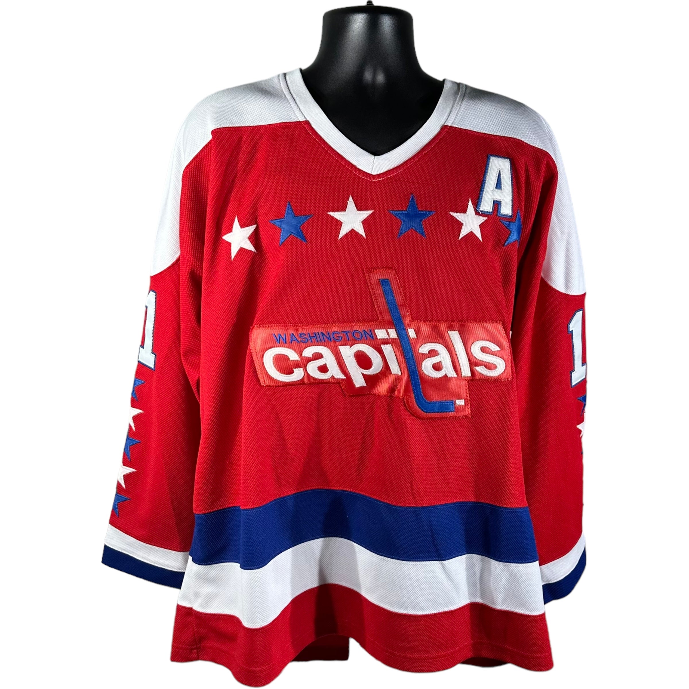 Vintage Washington Capitals Mike Gartner #11 CCM Jersey