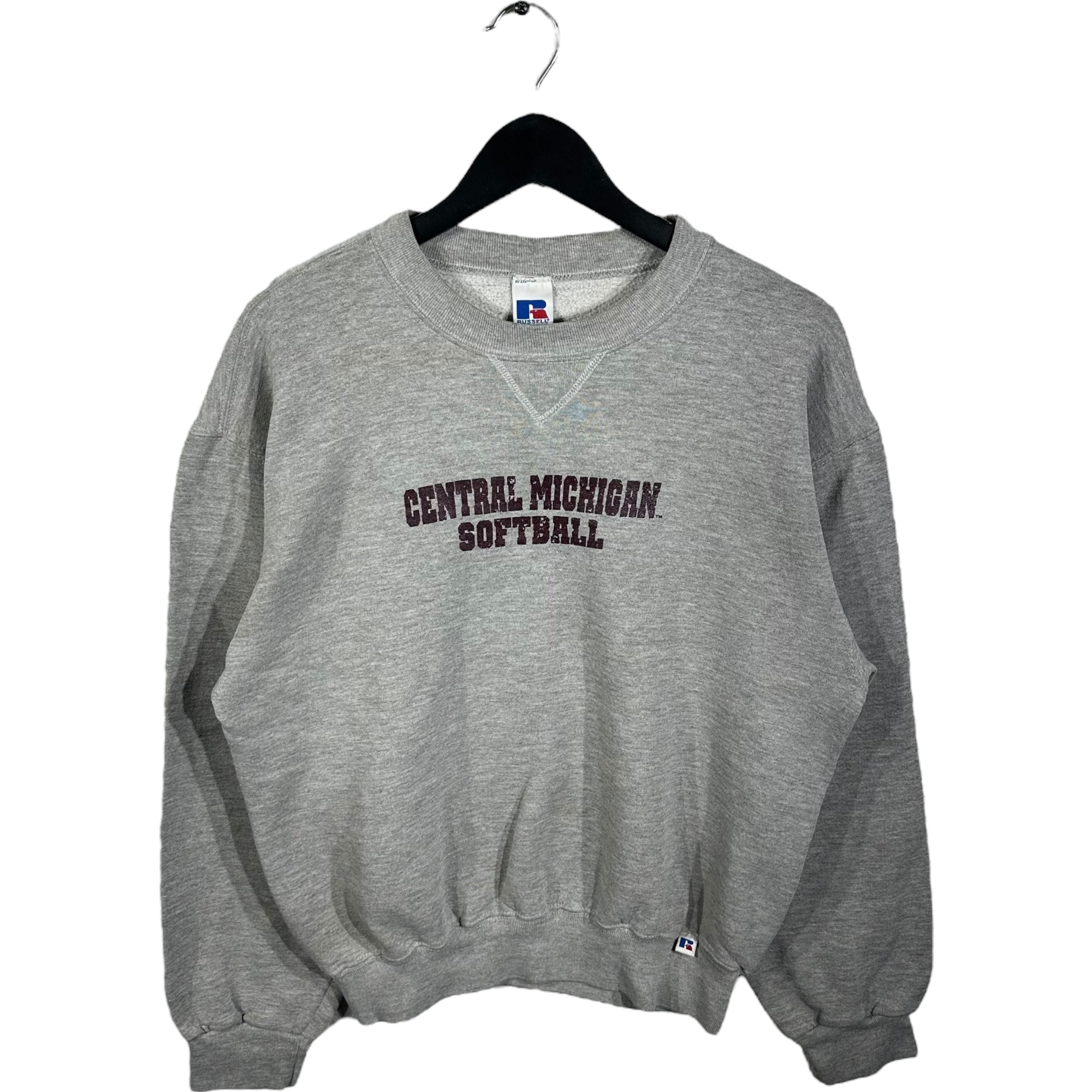 Vintage Russell Athletic Central Michigan SoftBall Crewneck