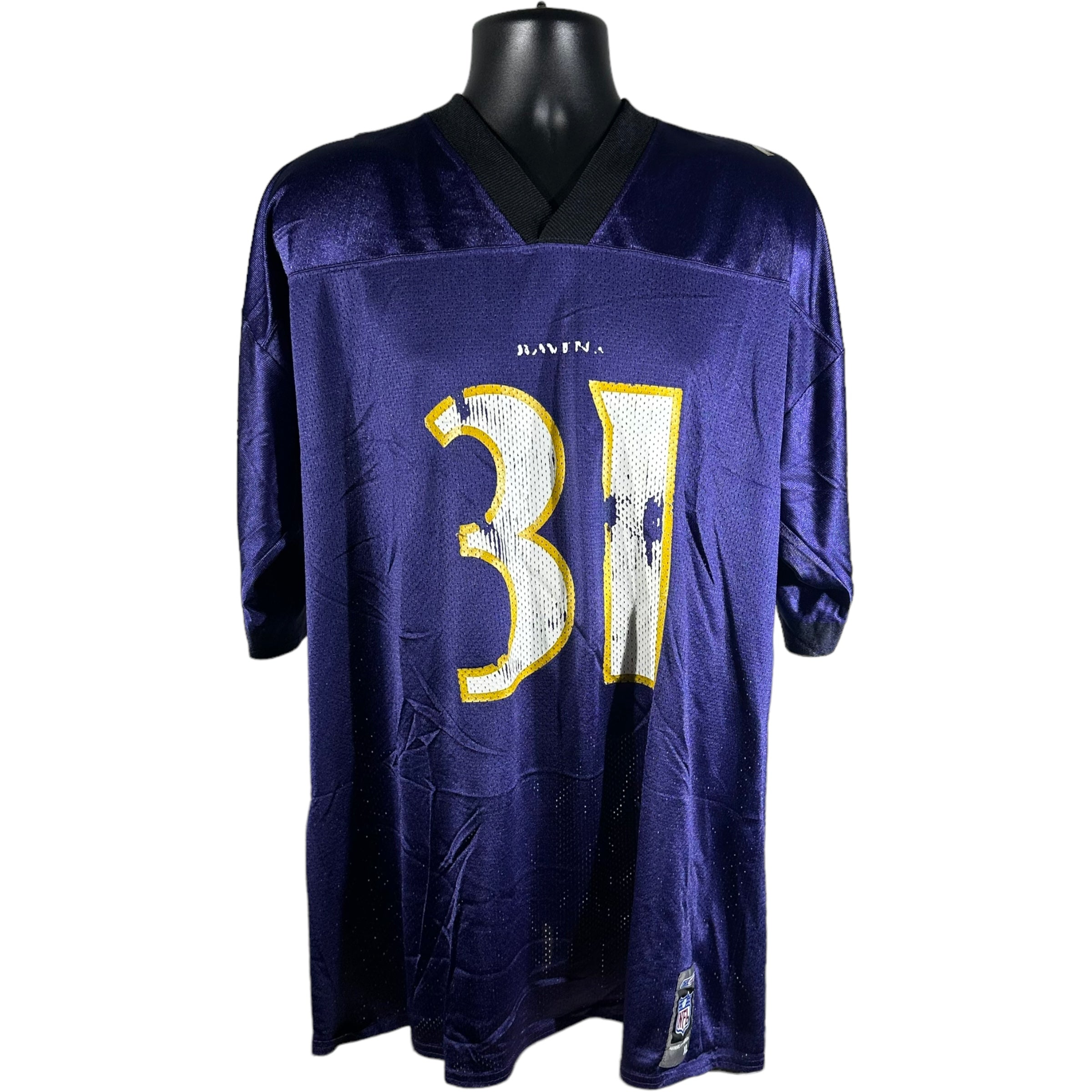 Vintage Reebok authentic Men’s NFL Baltimore Ravens Jamal Lewis Jersey, Sz XL New (Read)