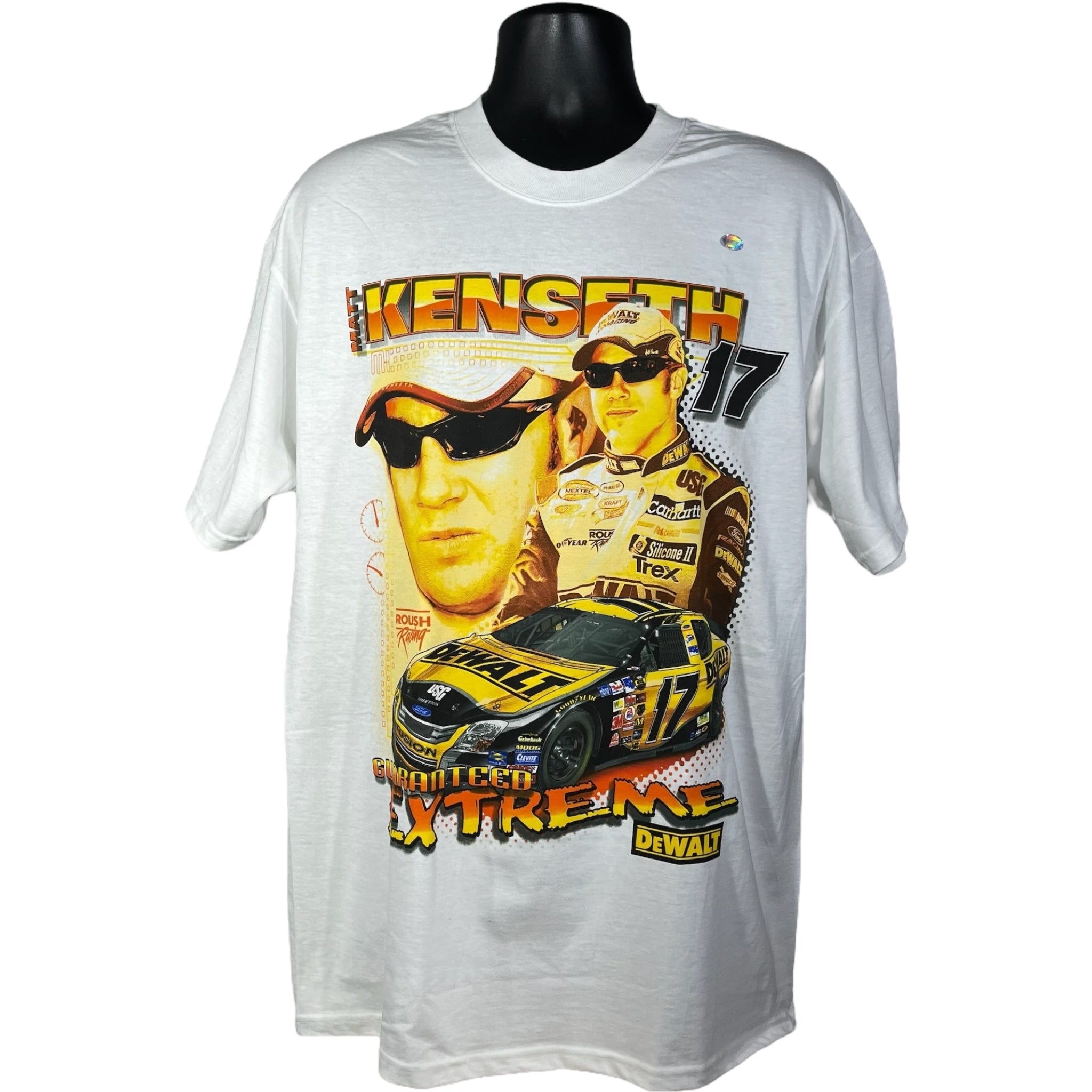 Vintage NASCAR Matt Kenseth "Guaranteed Extreme" Racing Tee