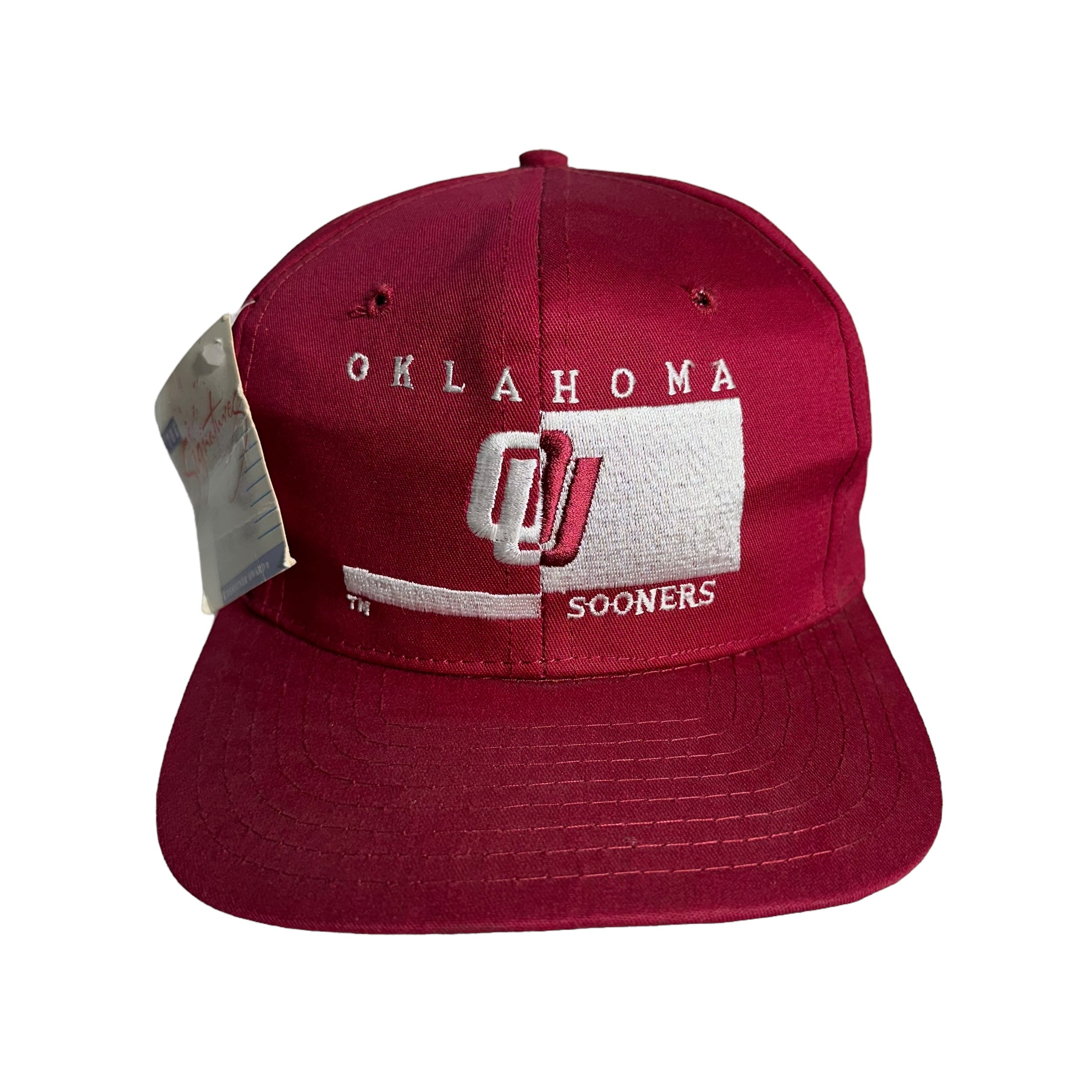 Vintage NWT Oklahoma Sooners Snapback Hat