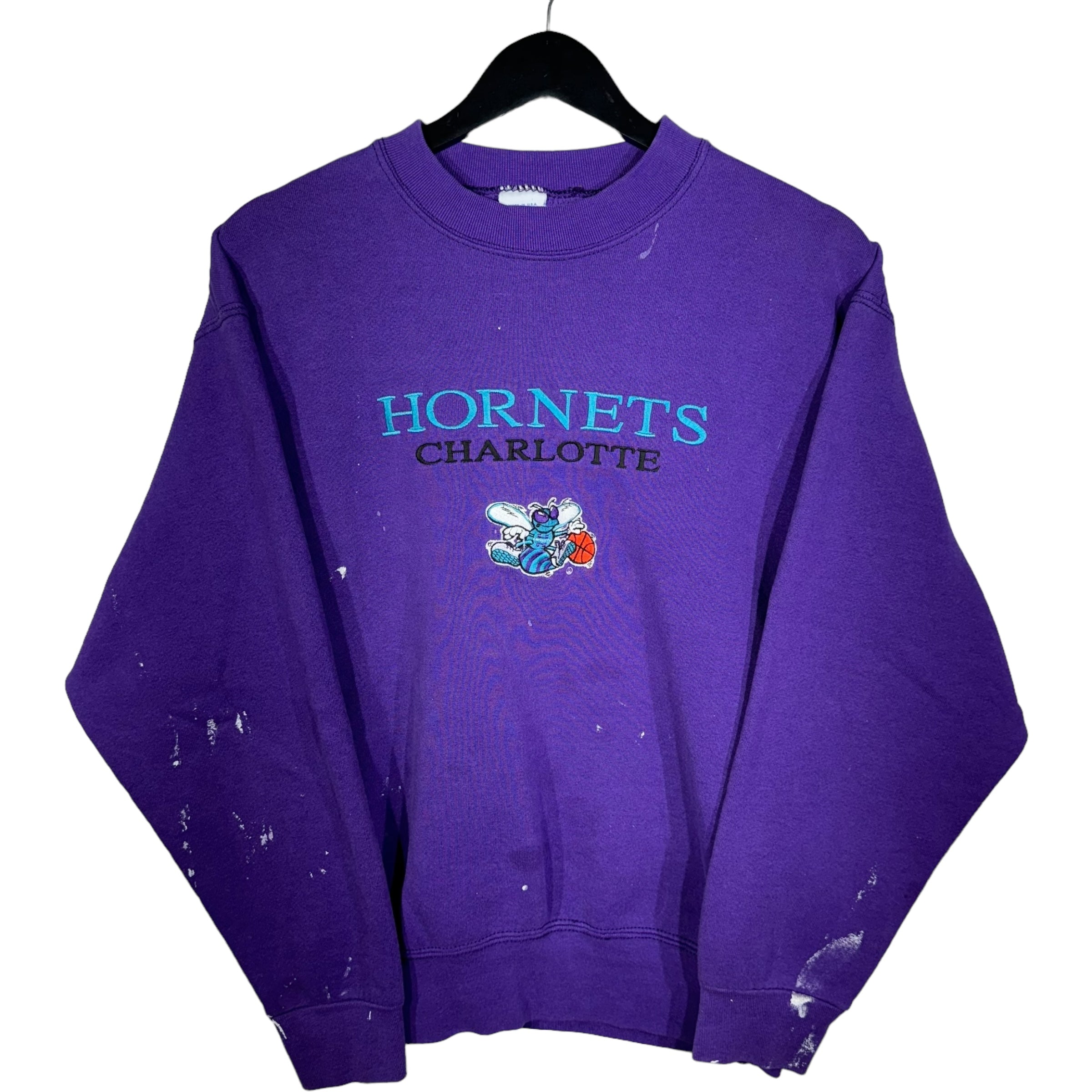 Vintage Charlotte on sale hornets crewneck