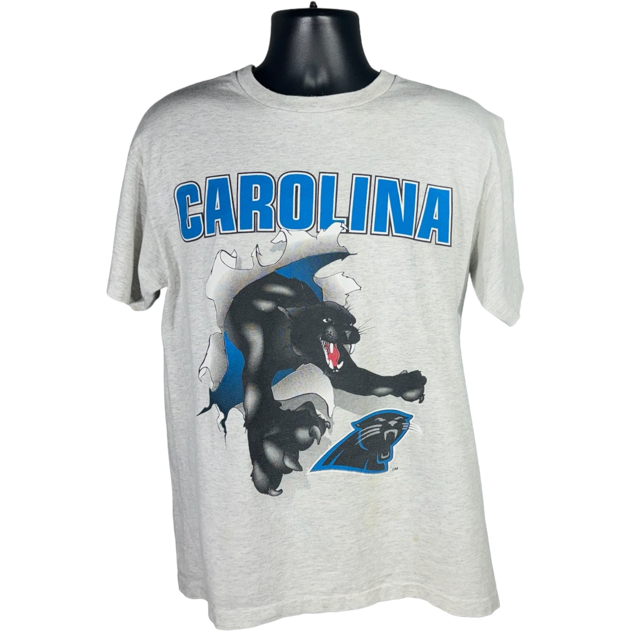 Vintage Carolina Panthers Breakthrough Mascot Tee 1993