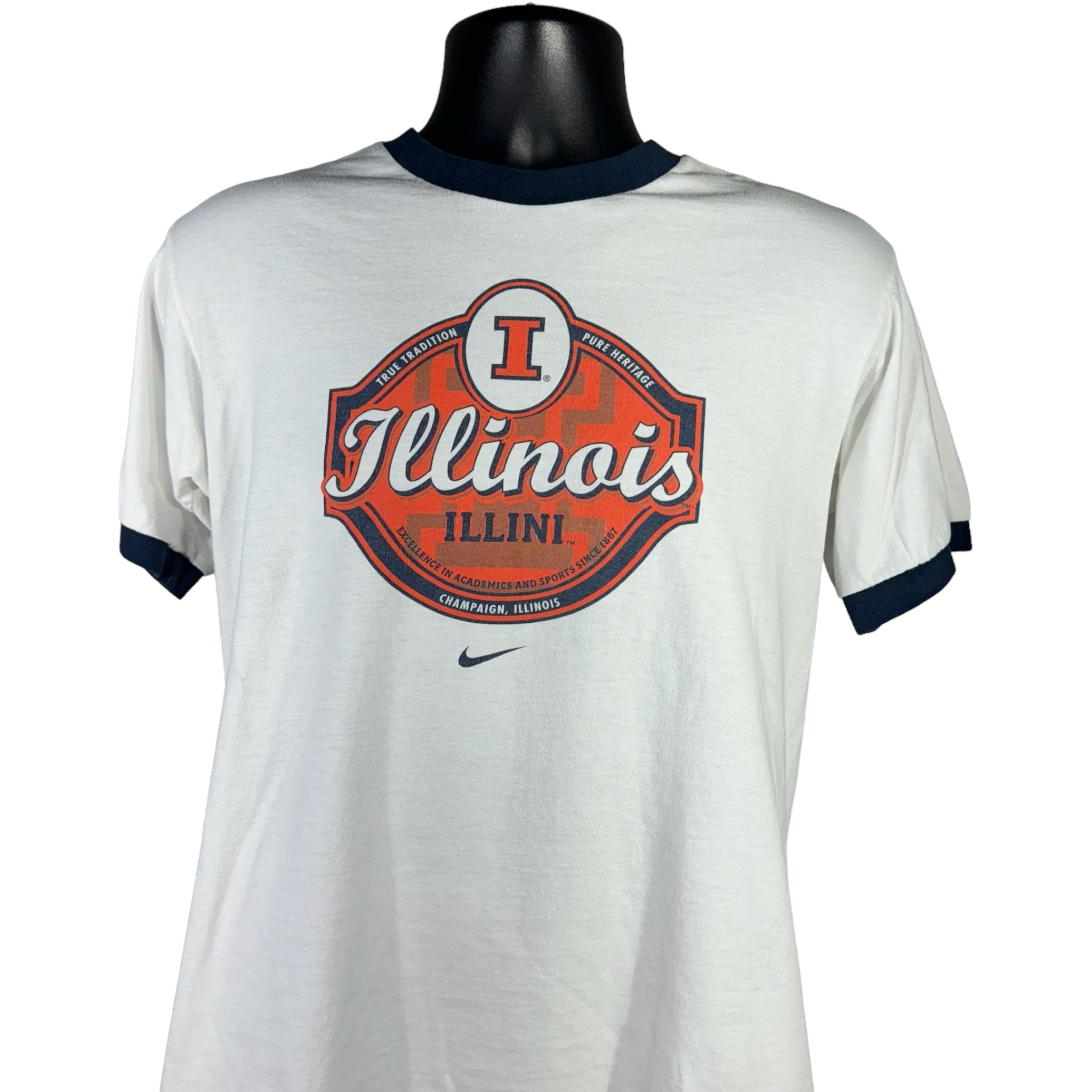 Vintage University Of Illinois Nike Tee