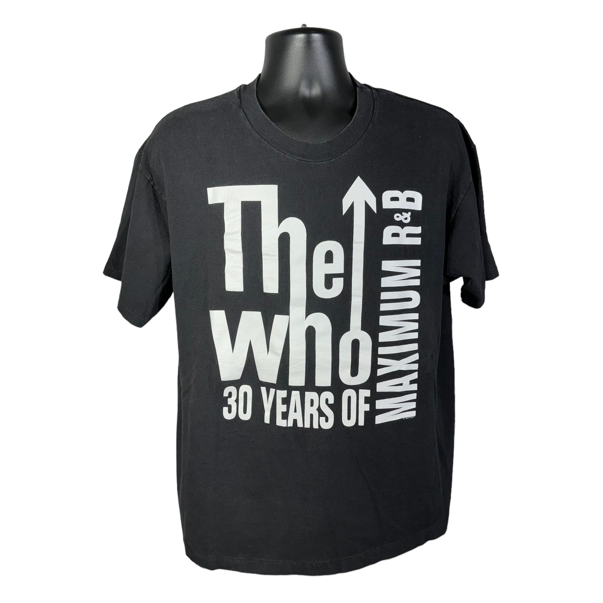 Vintage The Who "30 Years Of Maximum R&B" Band Tee