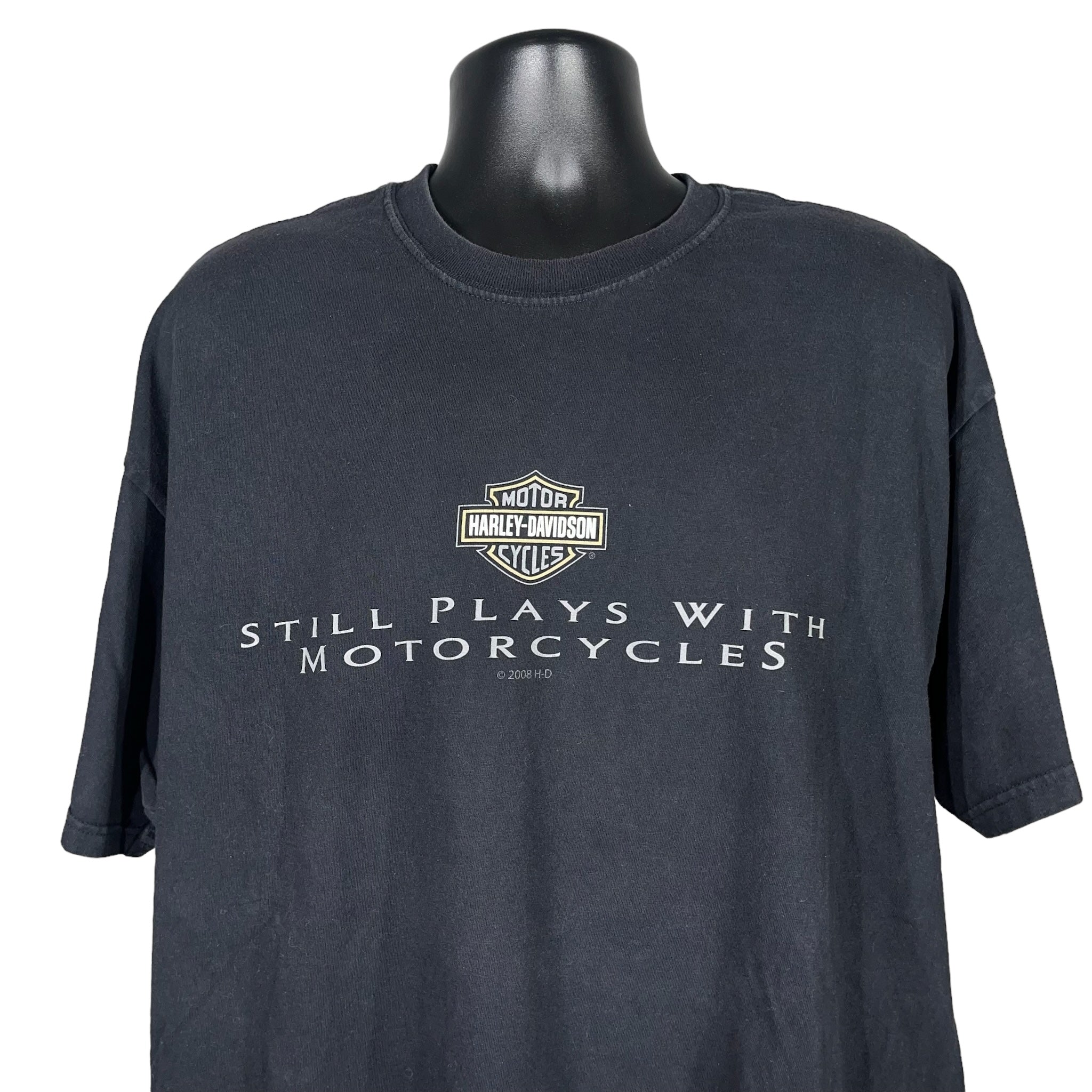 Harley Davidson "Still Play With Motorcycles" Tee