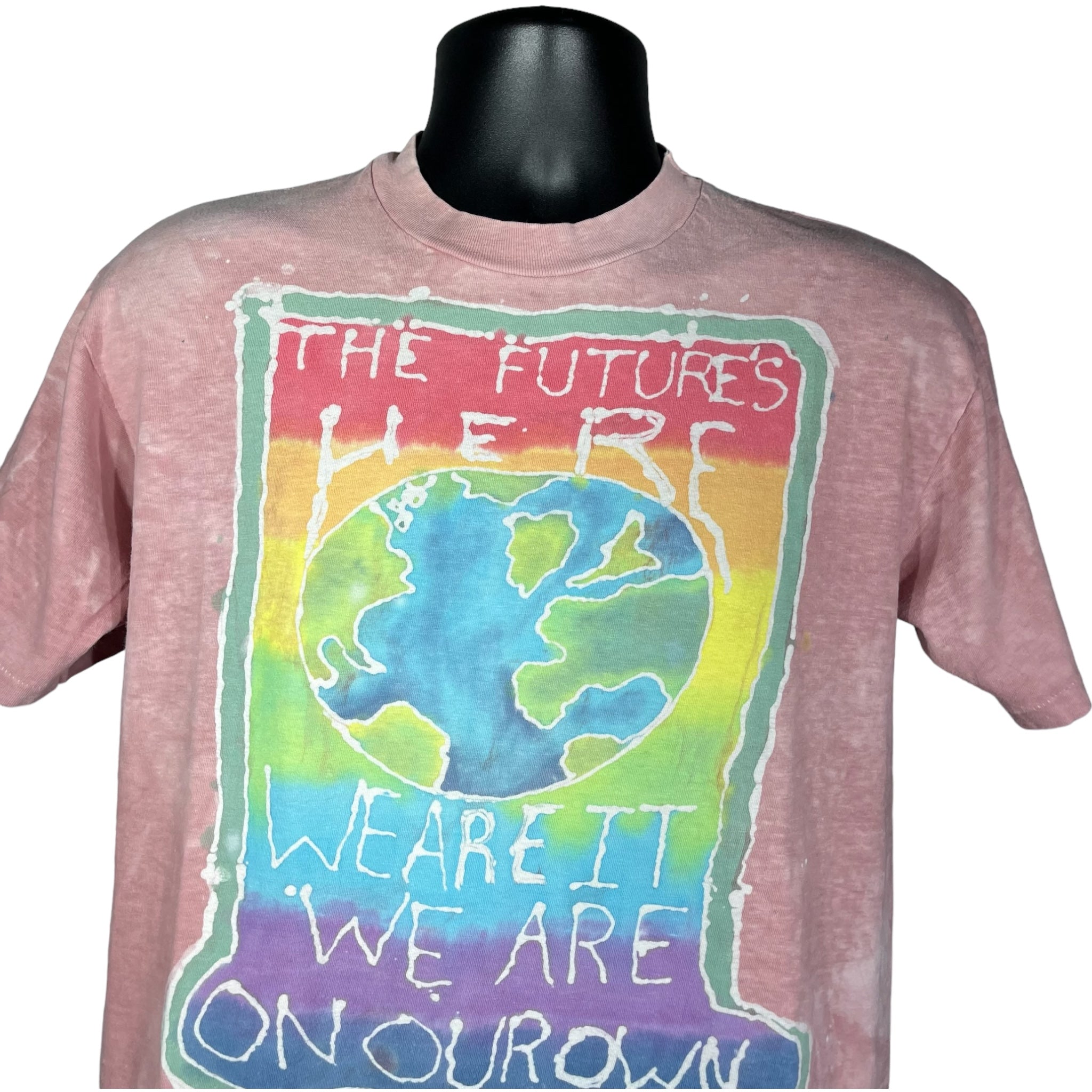 Vintage "The Futures Here" Earth Tee