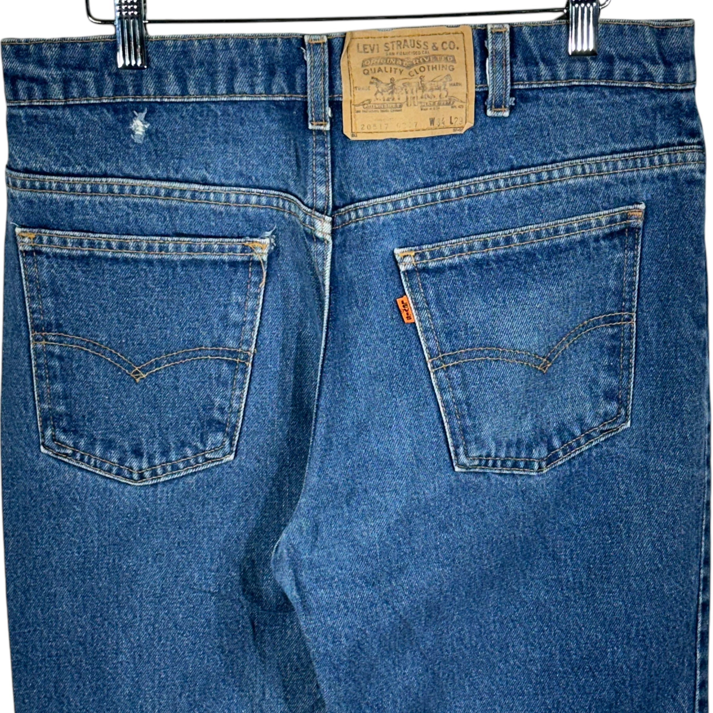 Vintage Levis Orange Tab Denim Jeans