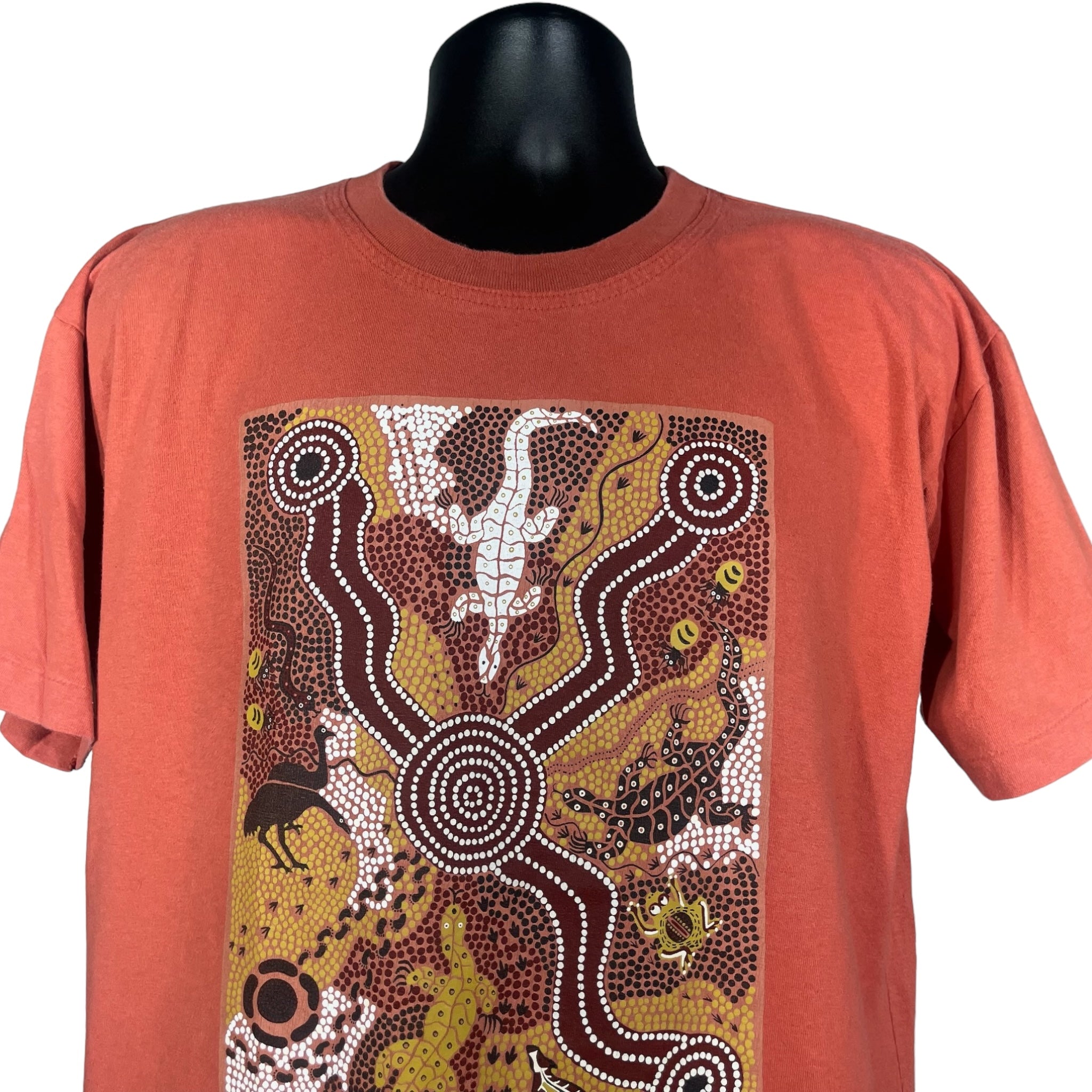 Vintage "Water Hole Dreaming" Art Tee