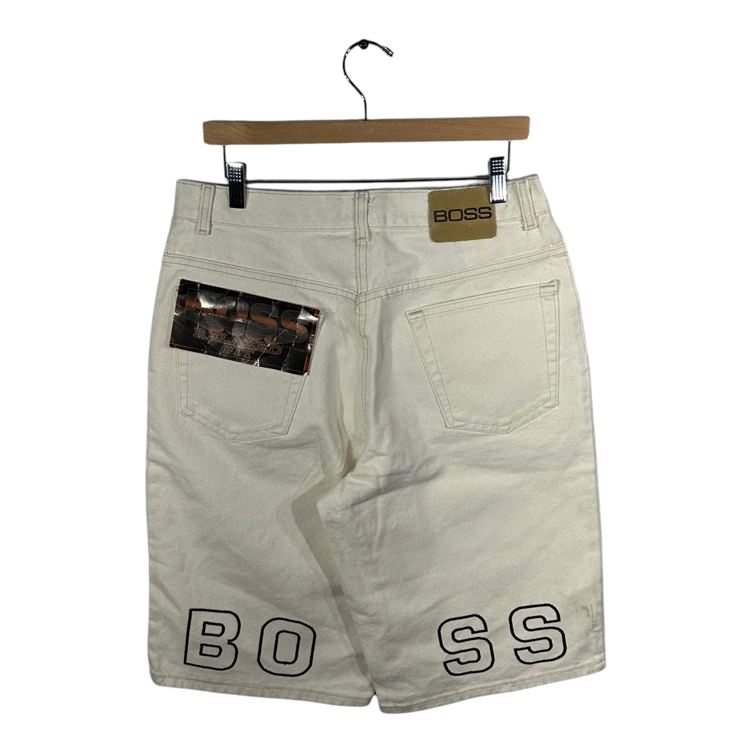 Vintage NWT Boss Embroidered Shorts