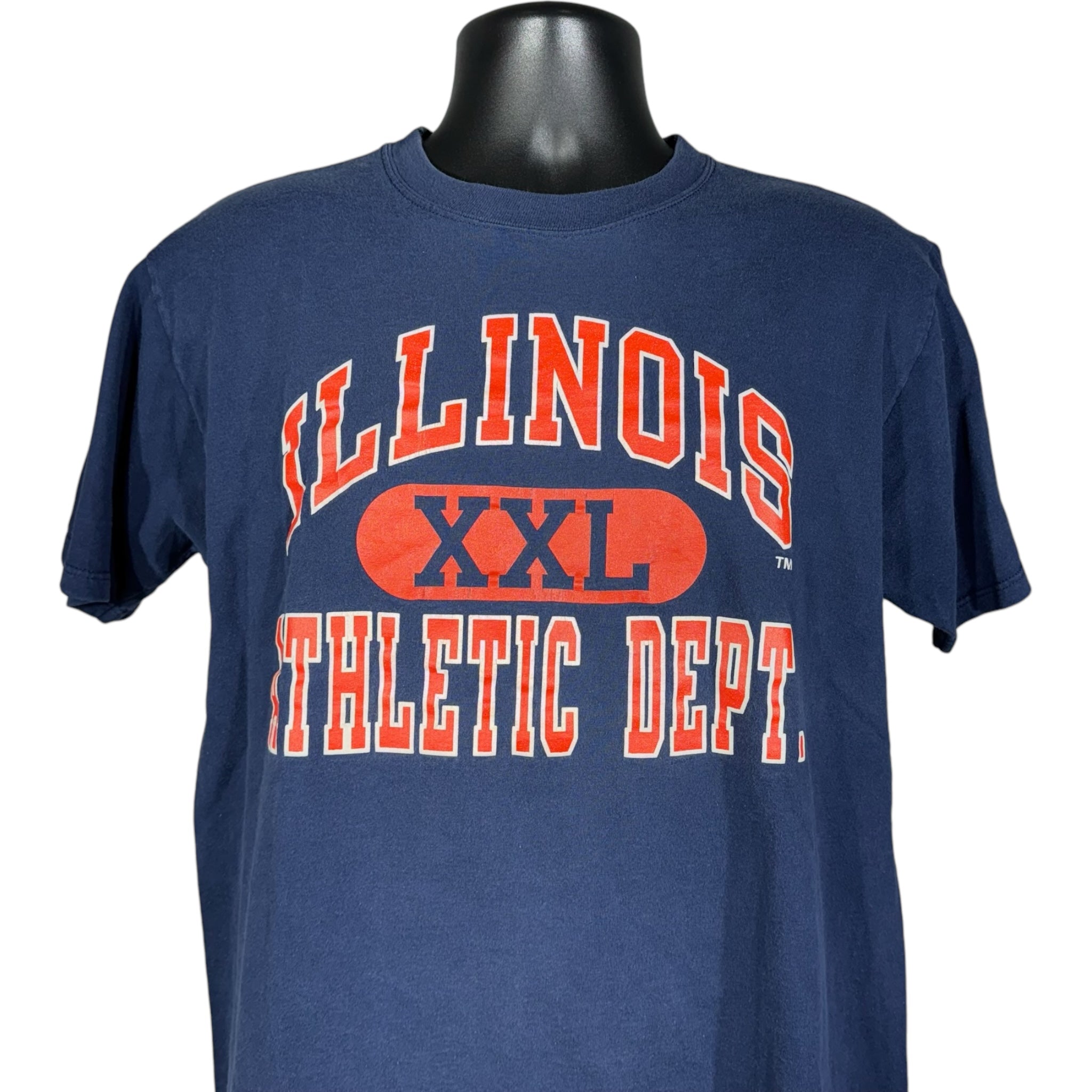 Vintage Illinois XXL Athletic Dept. Russell Tee