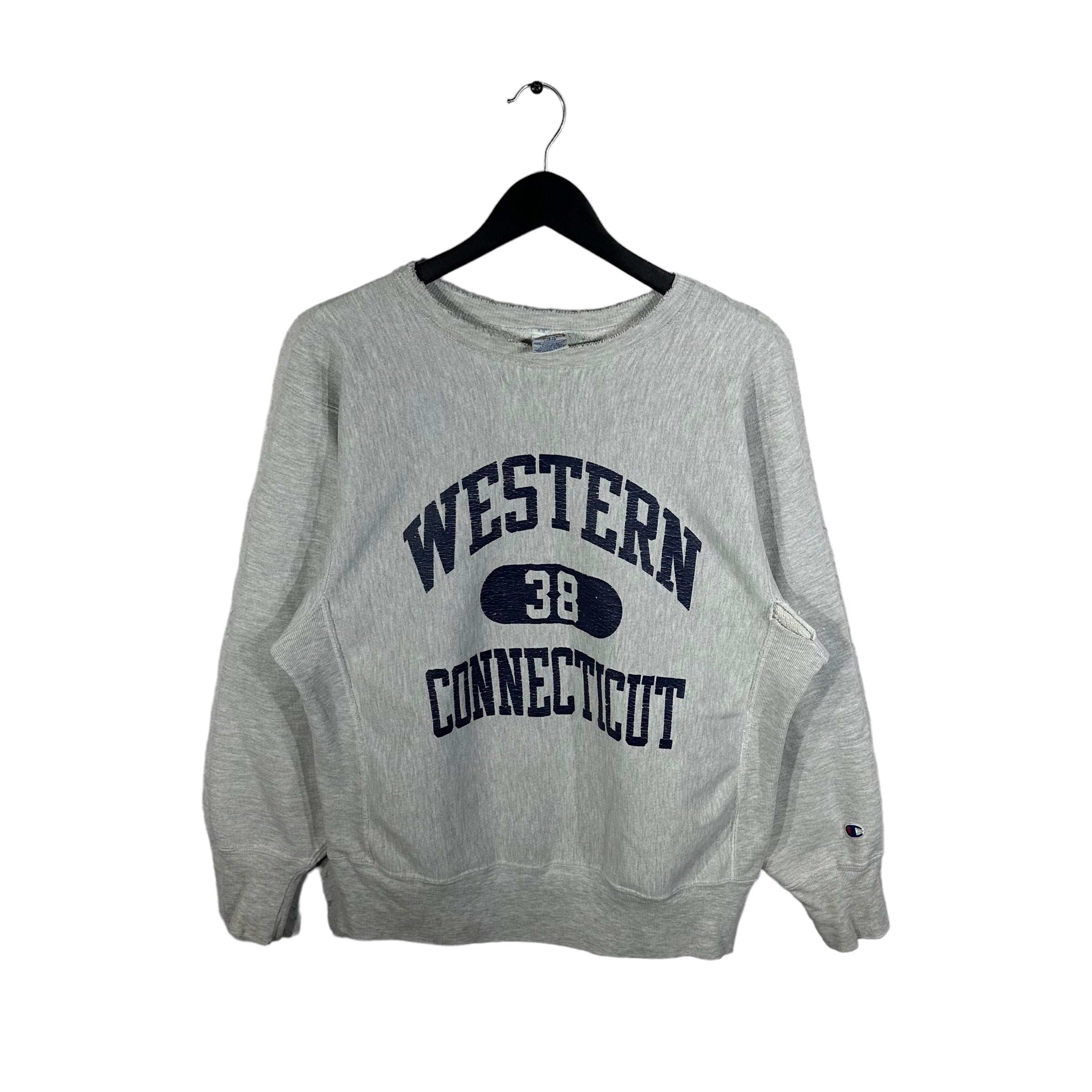 Vintage Champion Reverse Weave "Western Connecticut" Crewneck