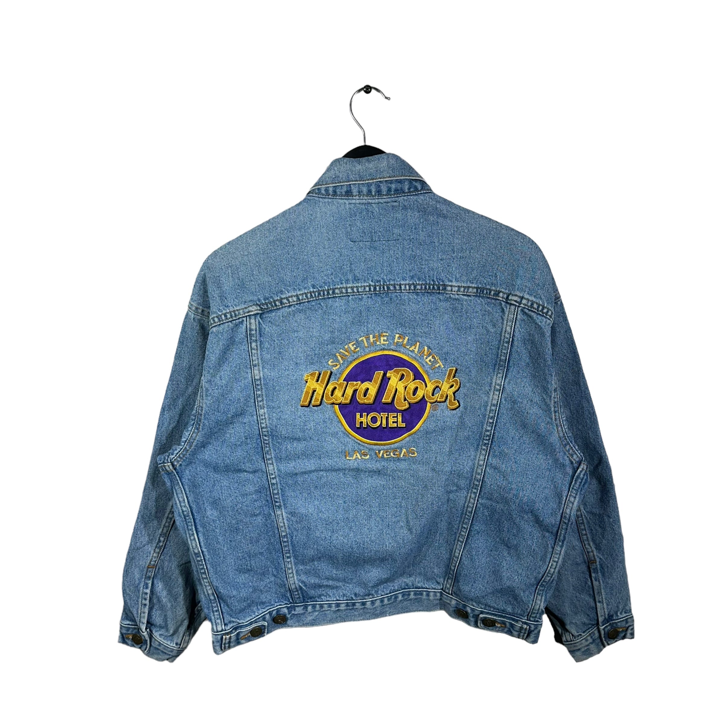 Vintage Hard Rock Hotel Las Vegas Denim Jacket