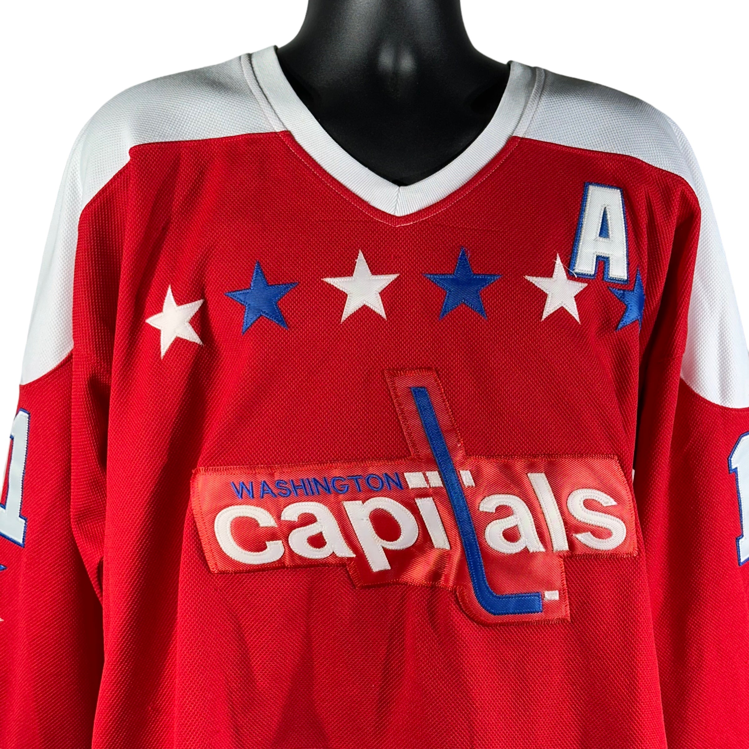 Vintage Washington Capitals Mike Gartner #11 CCM Jersey