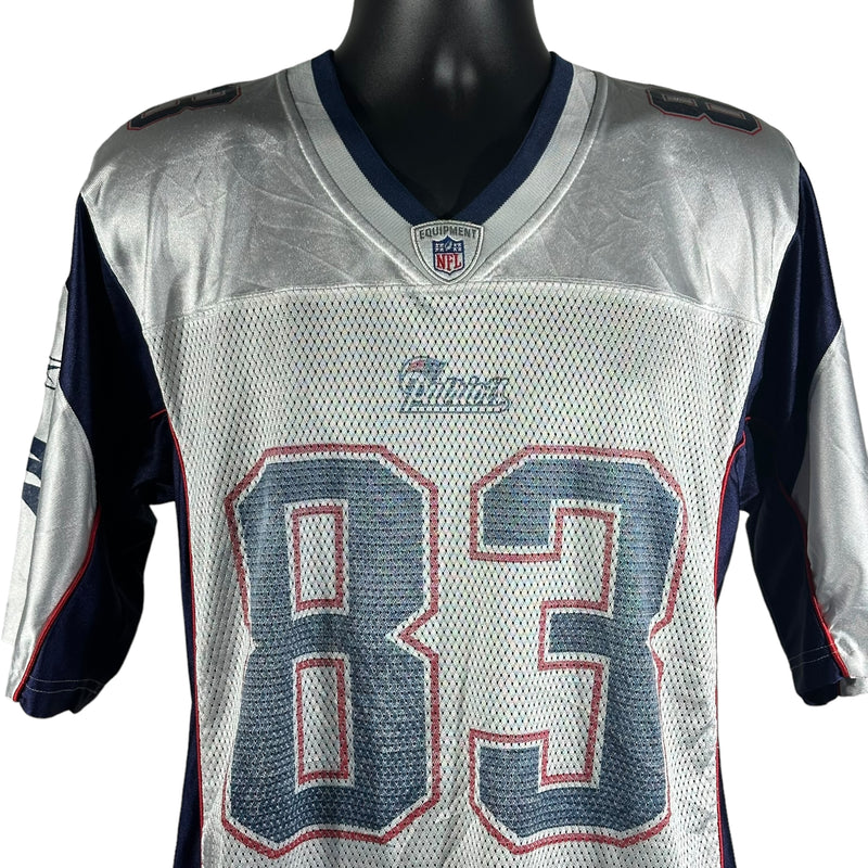 Vintage New England Patriots #83 Wes Walker Jersey