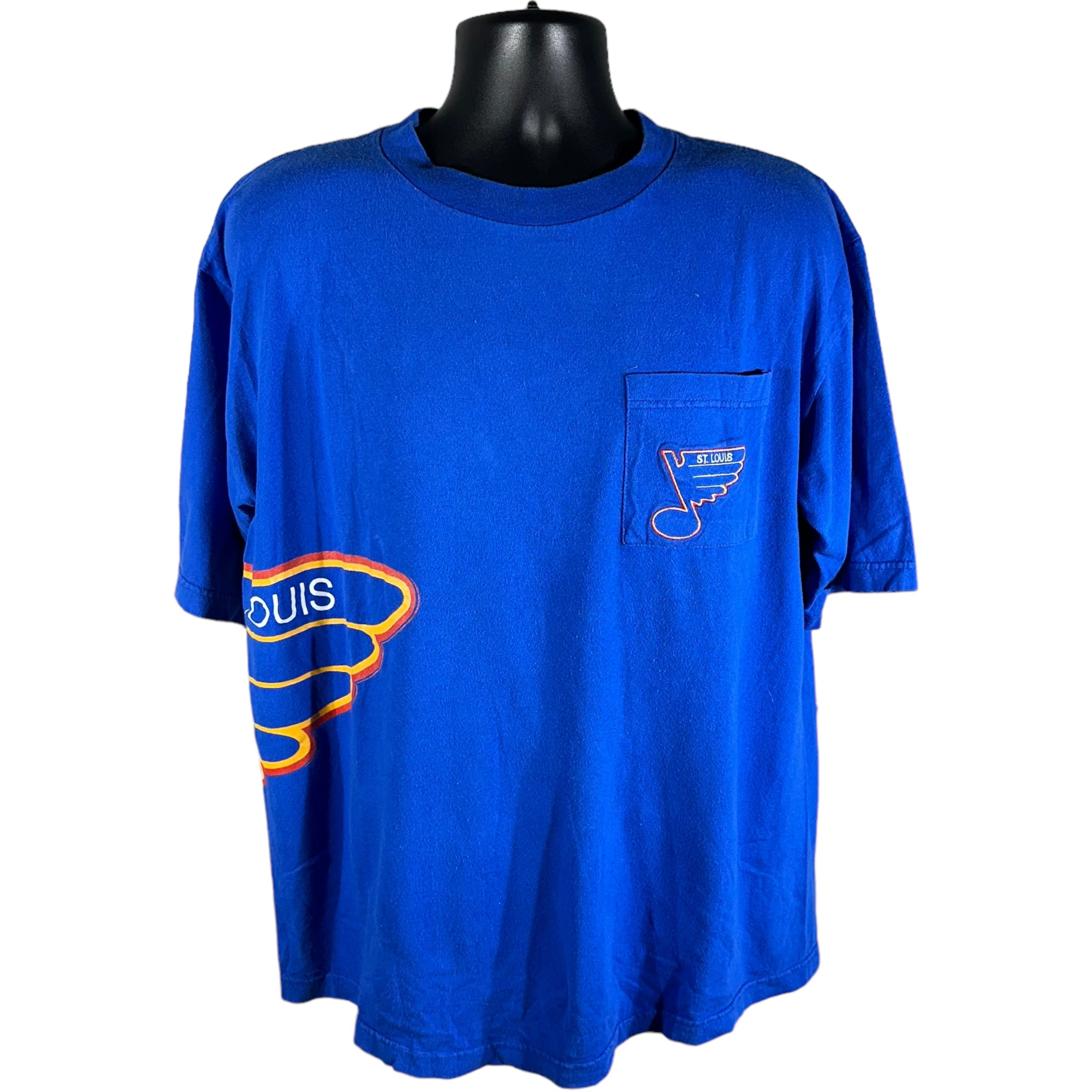 Vintage St. Louis Blues Pocket Tee