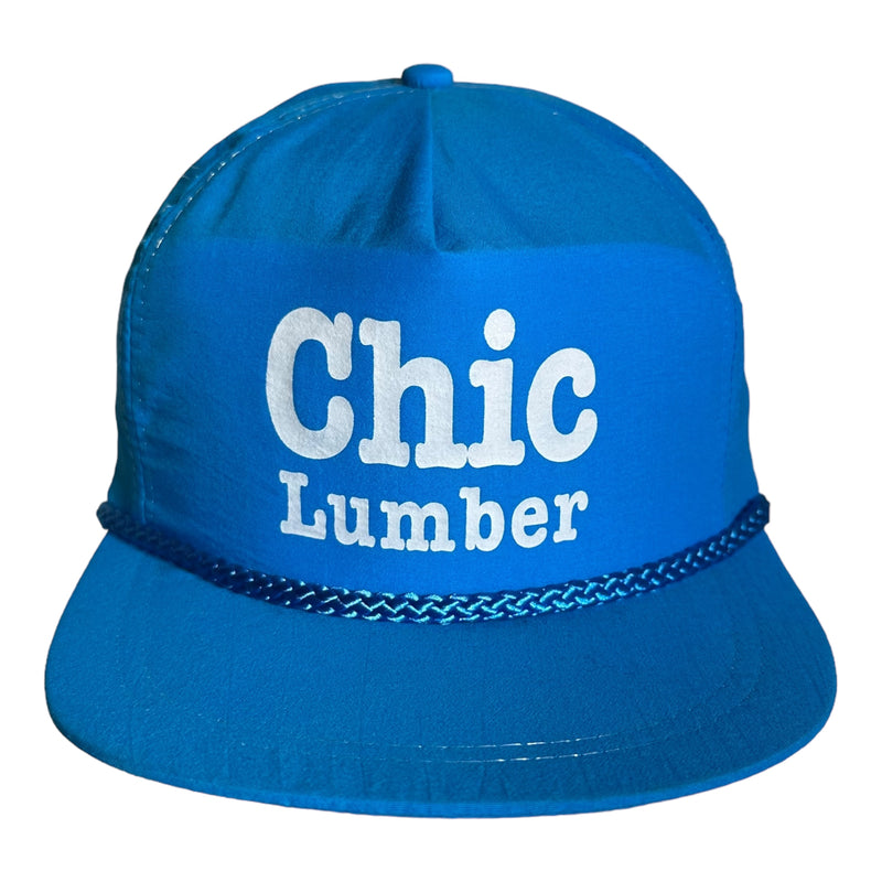 Vintage Chic Lumber Rope Lace Snapback Hat