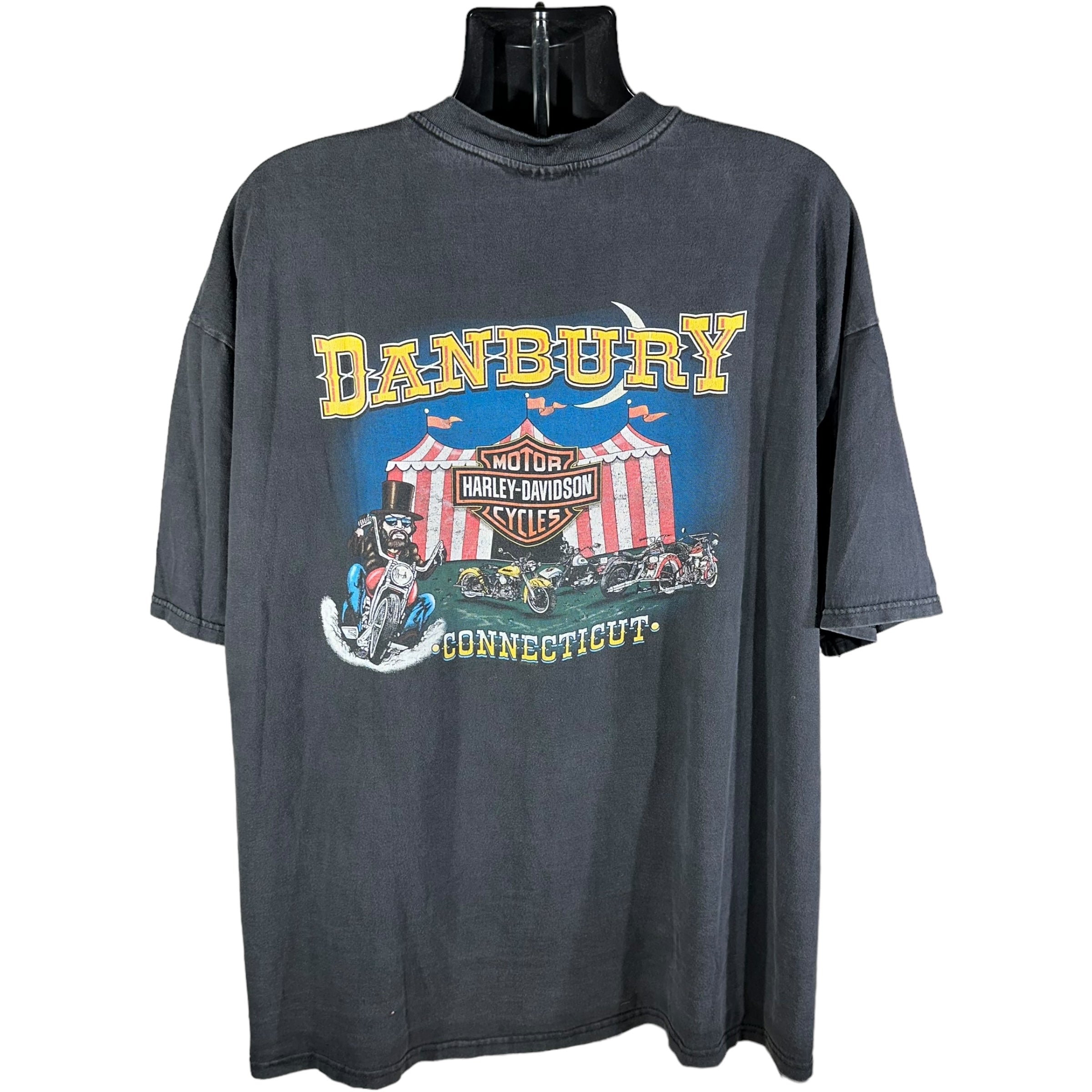 Vintage Harley Davidson Motocycle Engine Tee