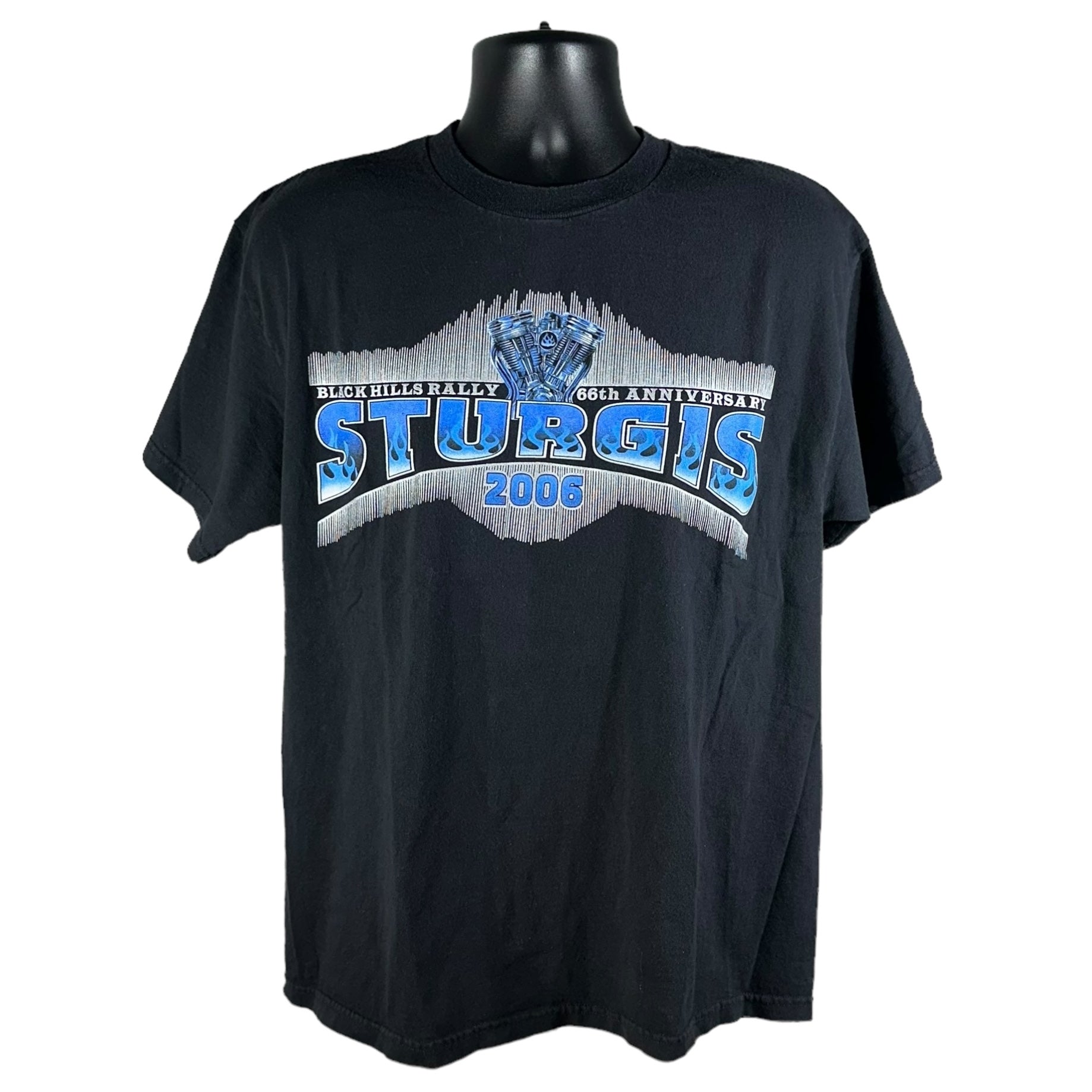 Vintage Sturgis Black Hills Rally 66th Anniversary Tee 2006