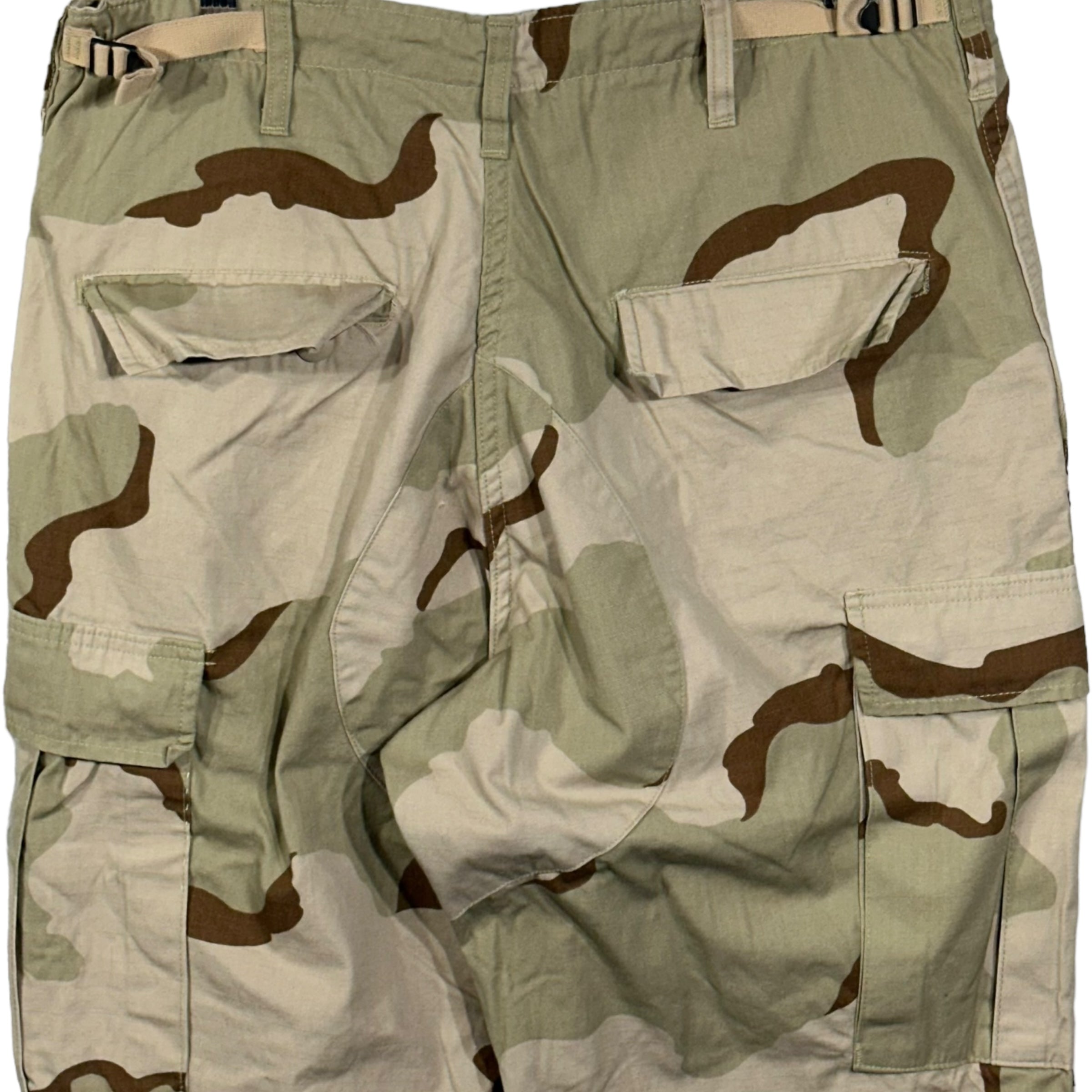 Vintage Military Double Knee Cargo Camo Pants