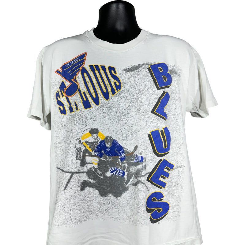 Vintage St. Louis Blues Hockey Tee