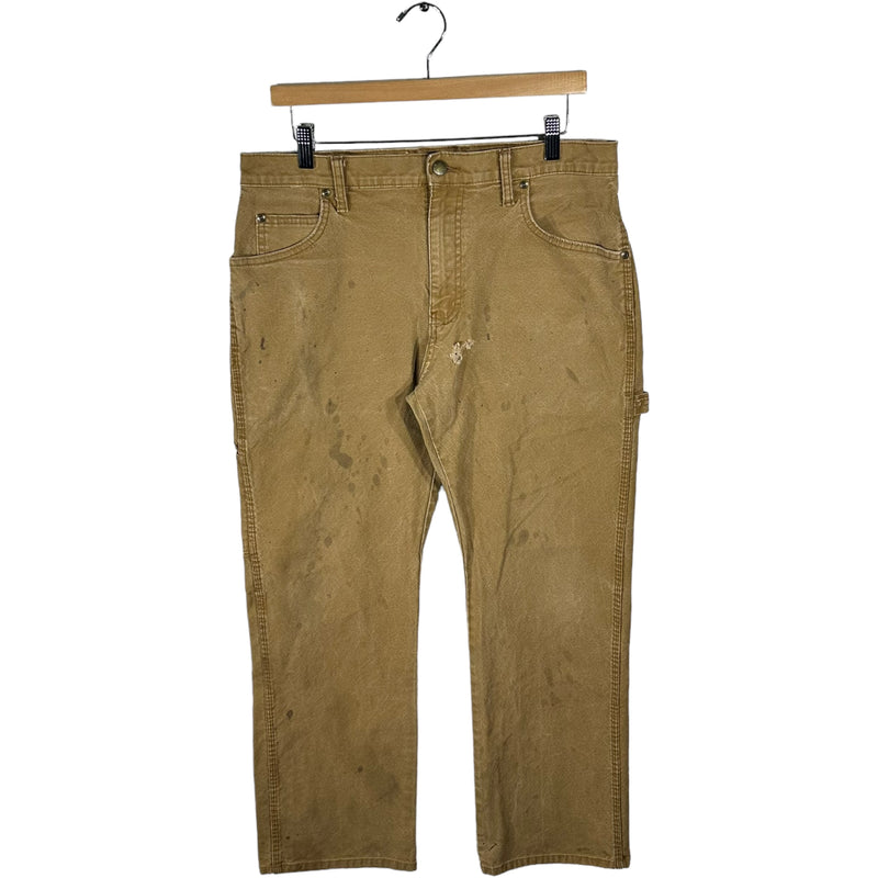 Vintage Genuine Dickies Paint Stained Carpenter Pants