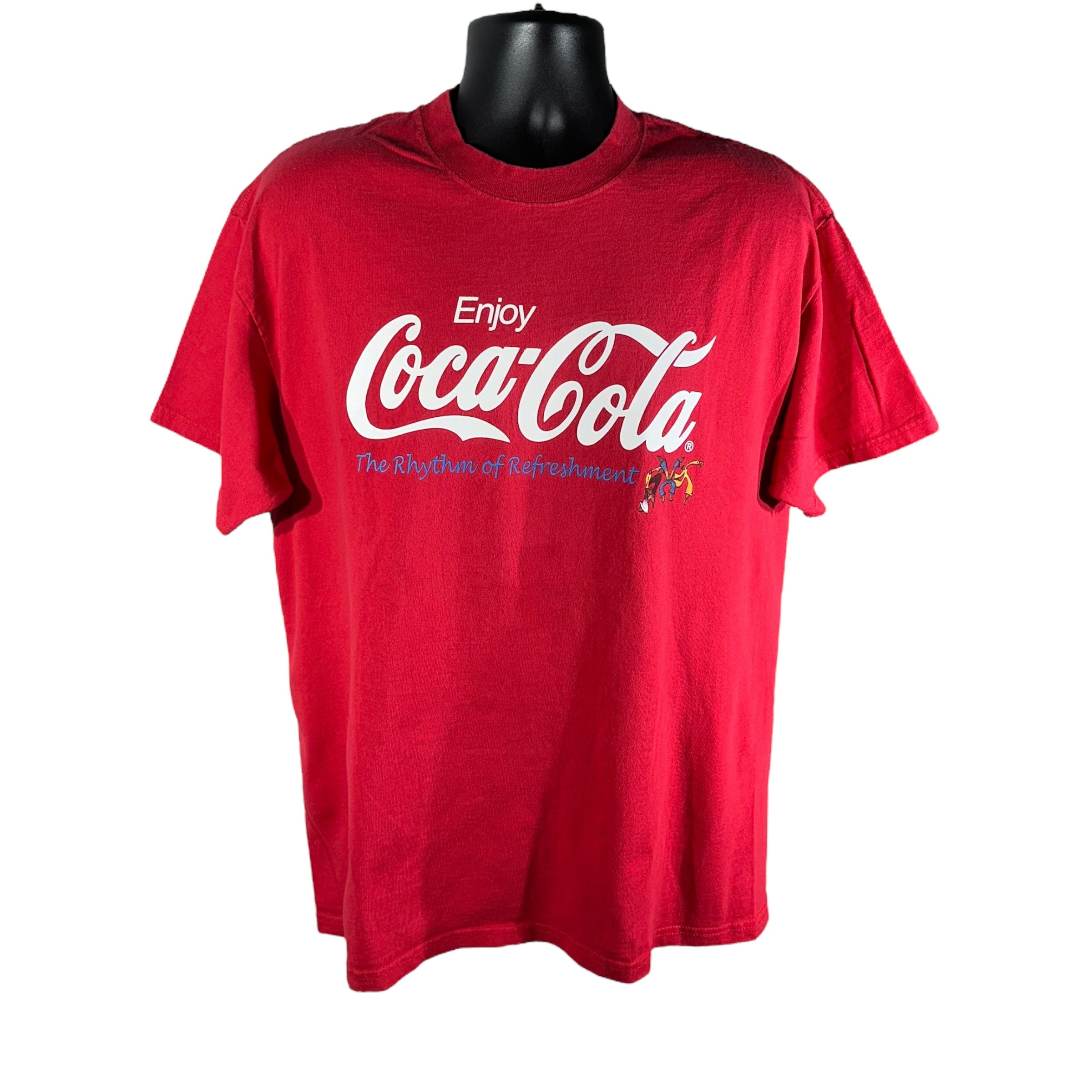 Vintage Coca Cola The Rhythm Of Refreshment Tee