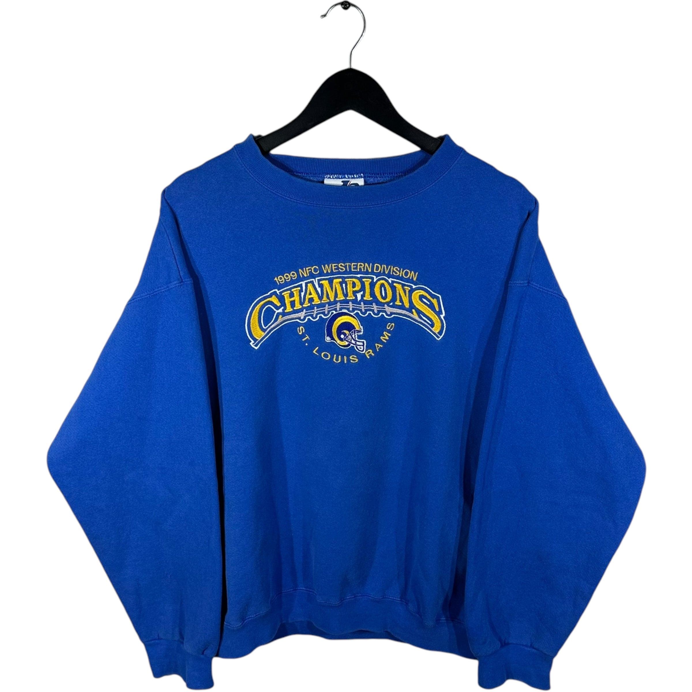 Vintage St. Louis Rams NFC Champions Crewneck 1999