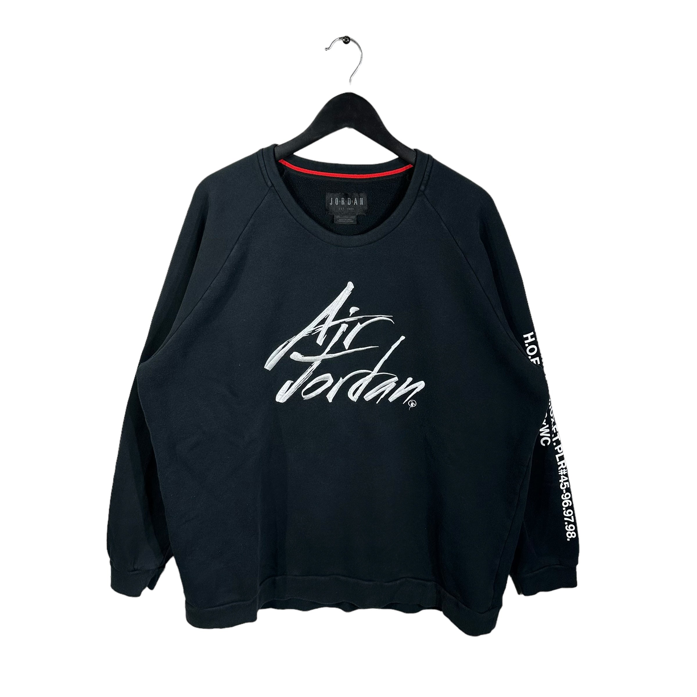 Vintage Air Jordan Distressed Crewneck