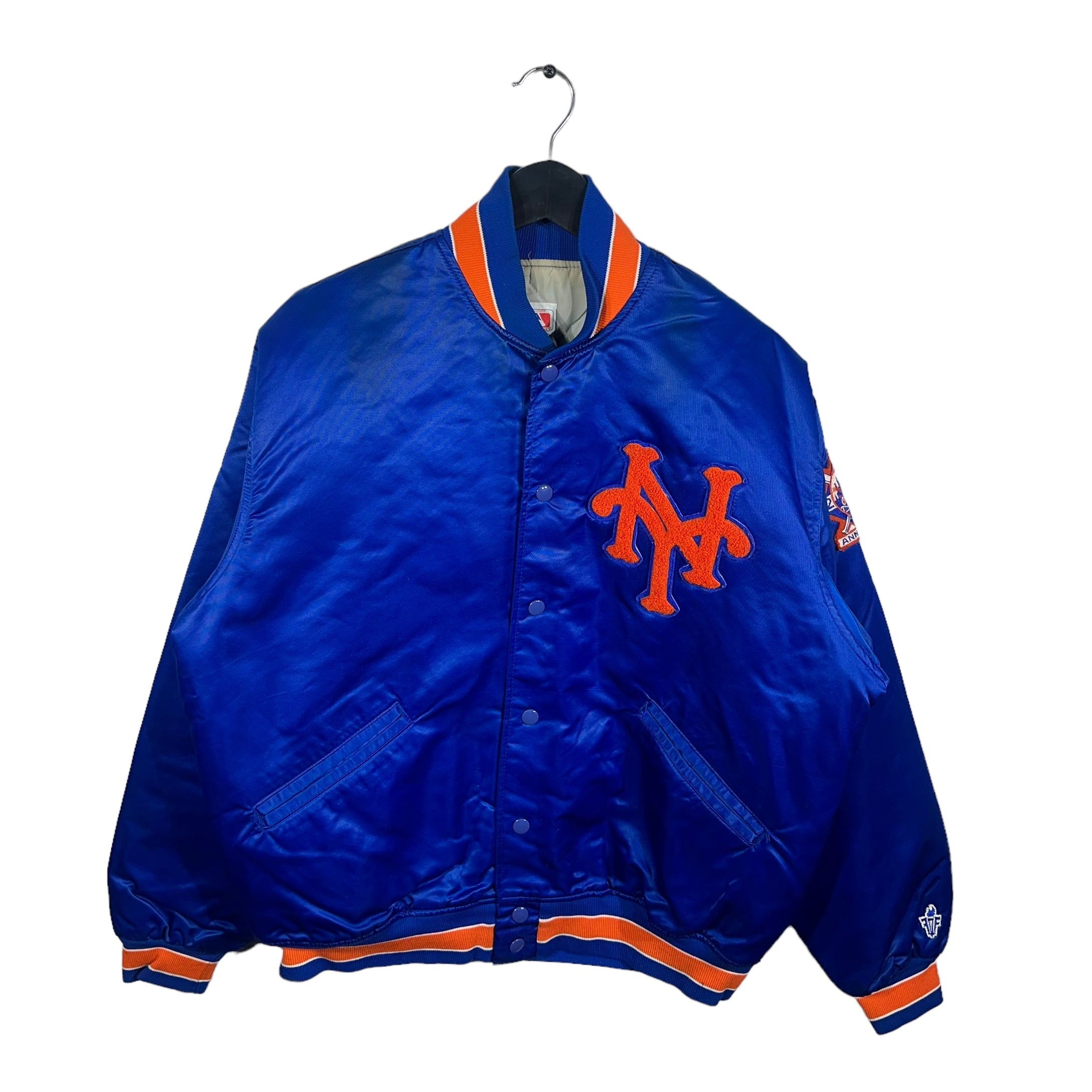 Vintage New York Mets Satin Bomber Jacket