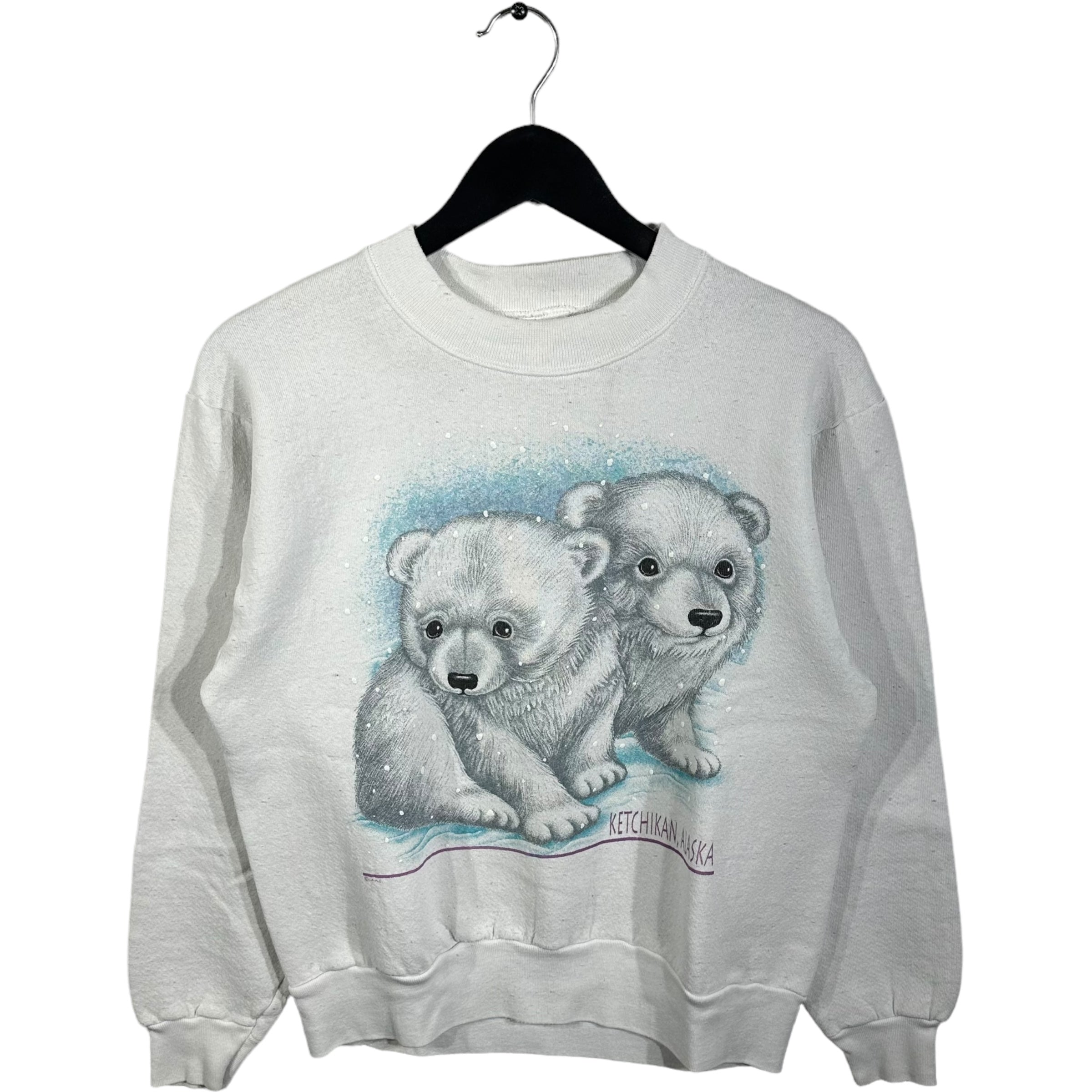 Vintage Ketchikan, Alaska Polar Bears Crewneck