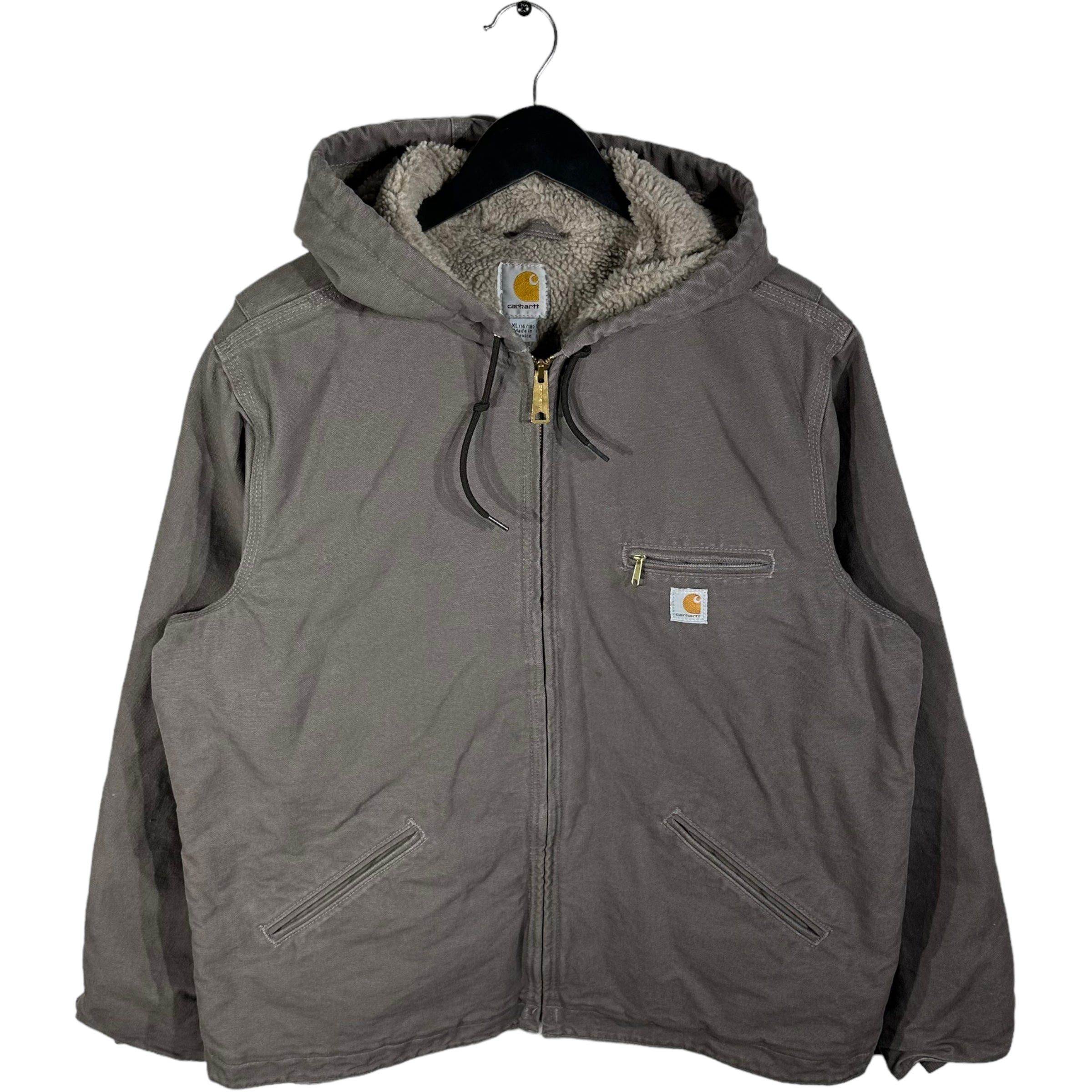 Vintage Carhartt Sherpa Lined Workwear Jacket