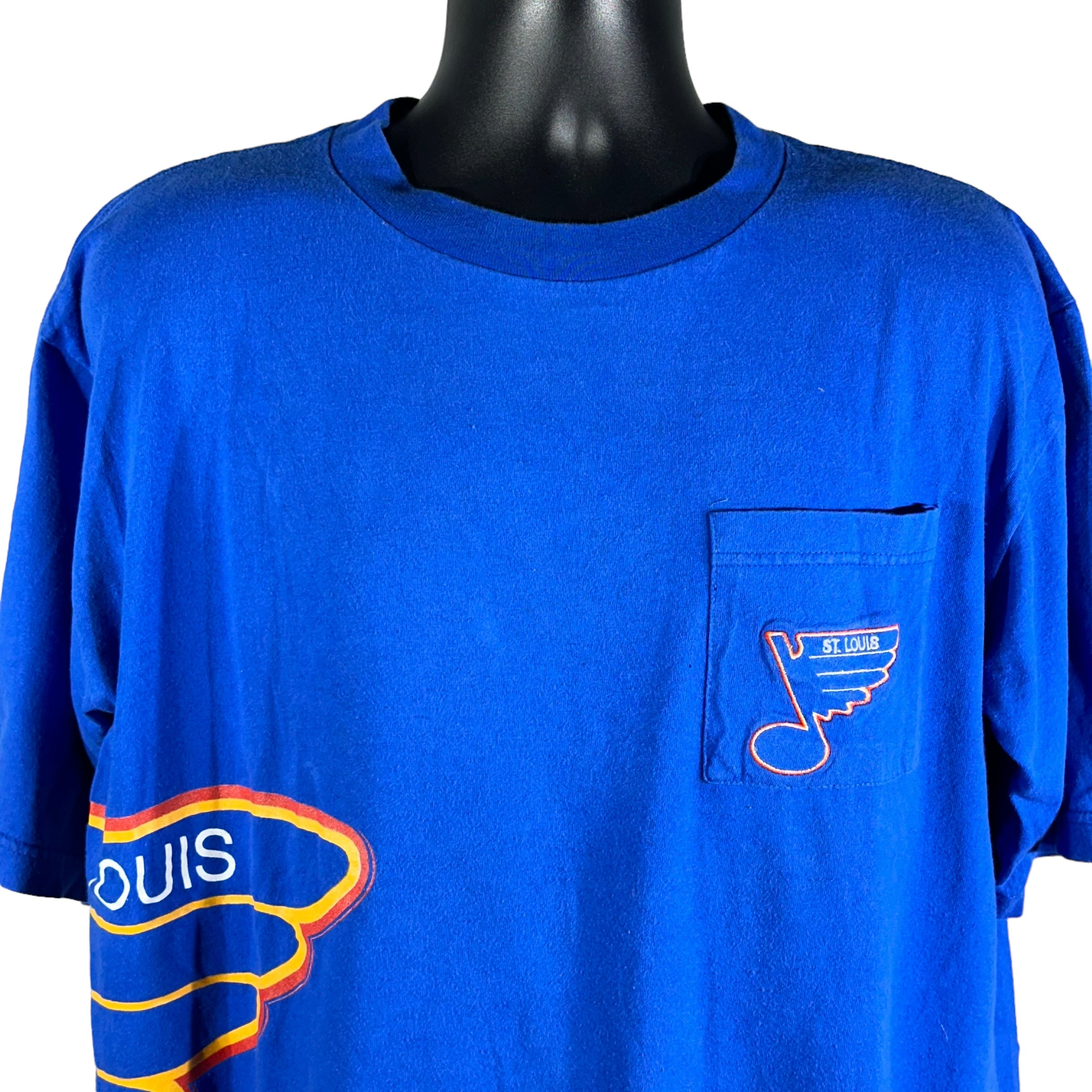 Vintage St. Louis Blues Pocket Tee