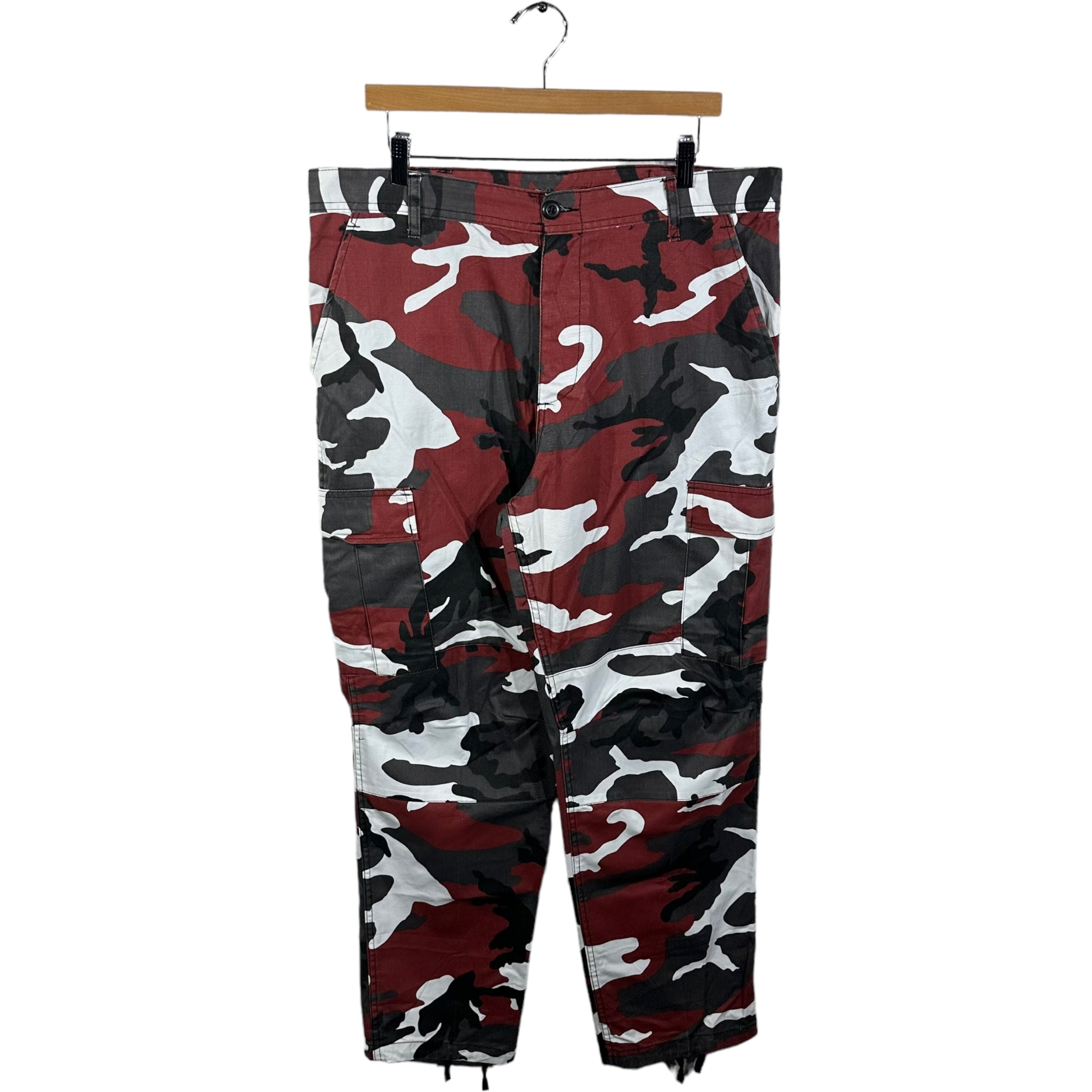 Vintage Military Cargo Camo Pants