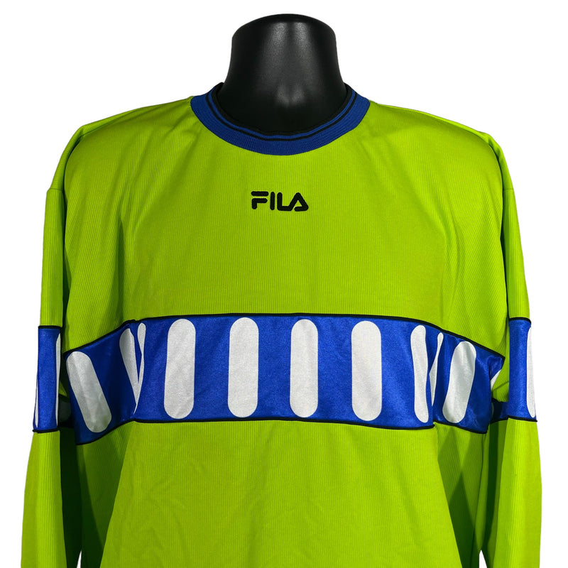 Vintage FILA Long Sleeve Soccer Jersey