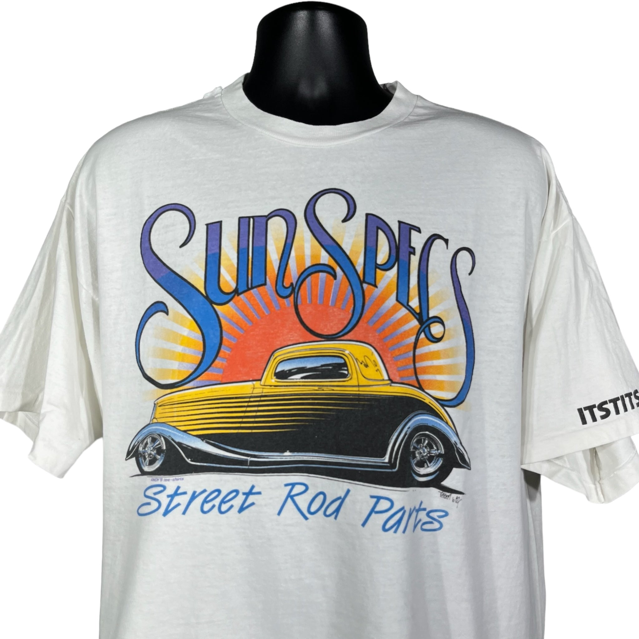 Vintage Sun Specs Street Rod Tee