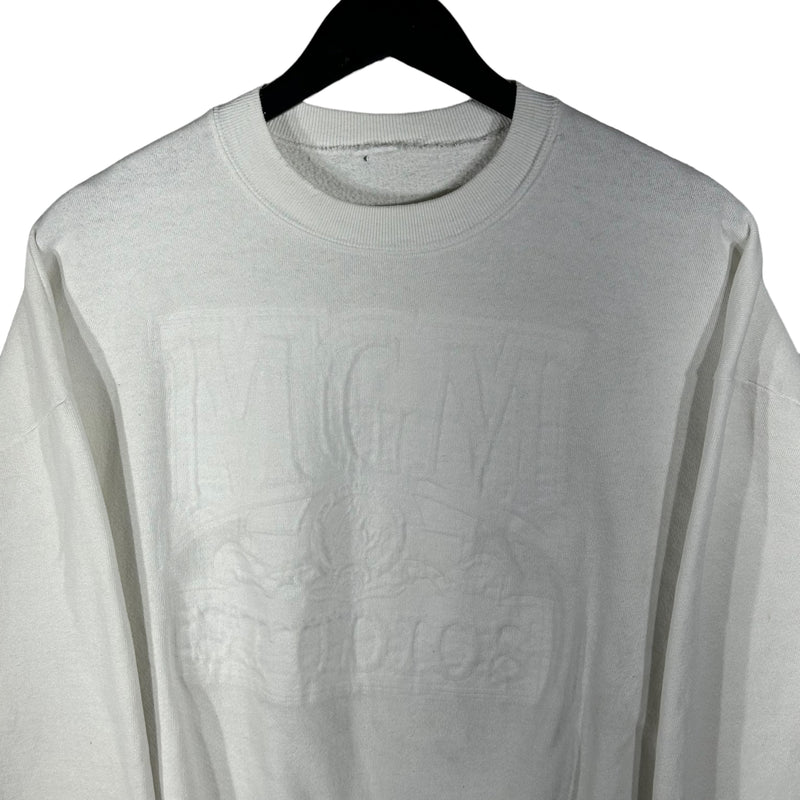 Vintage MGM Studios Embossed Crewneck